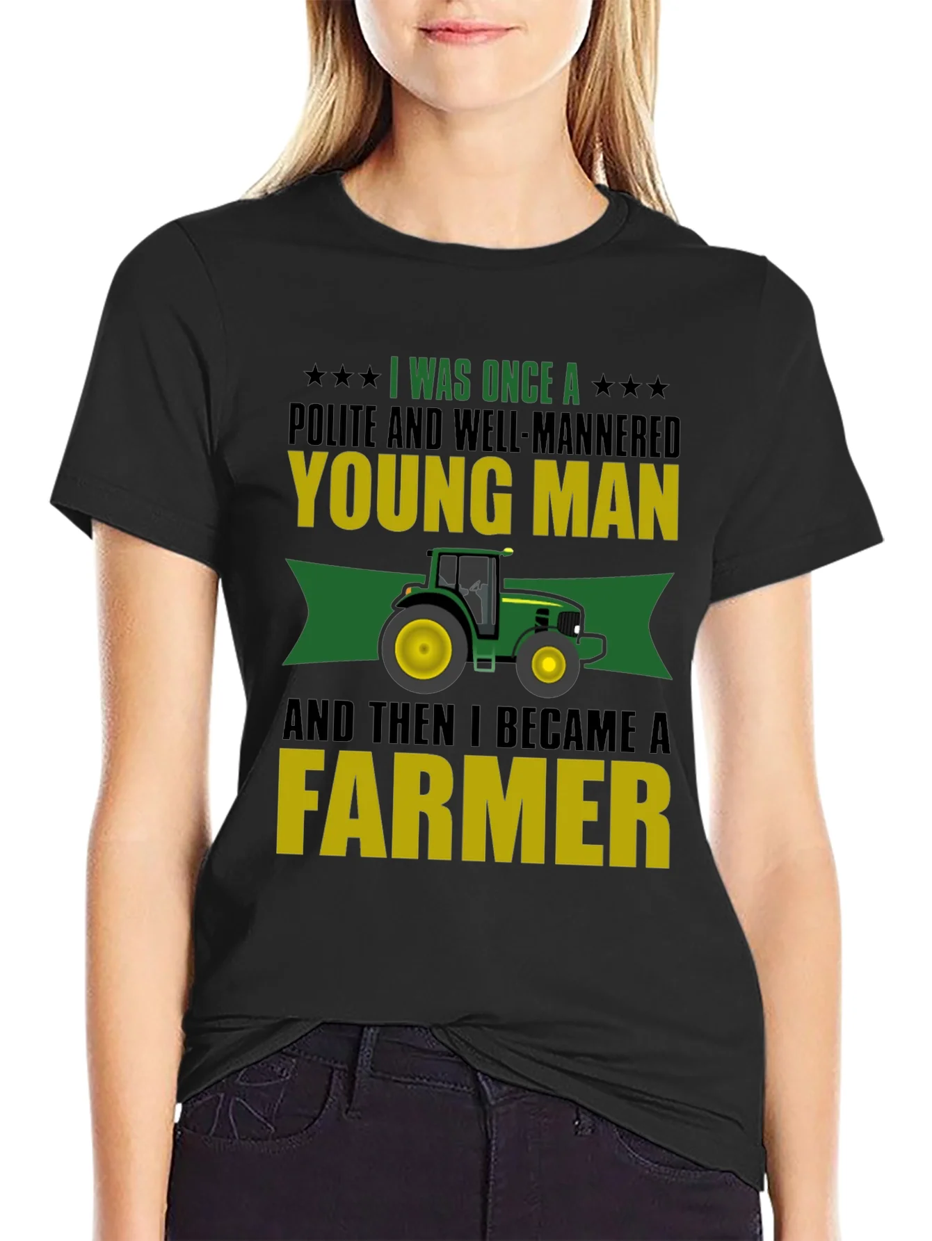 Camiseta Hombre Granjero: Elegancia y Humor