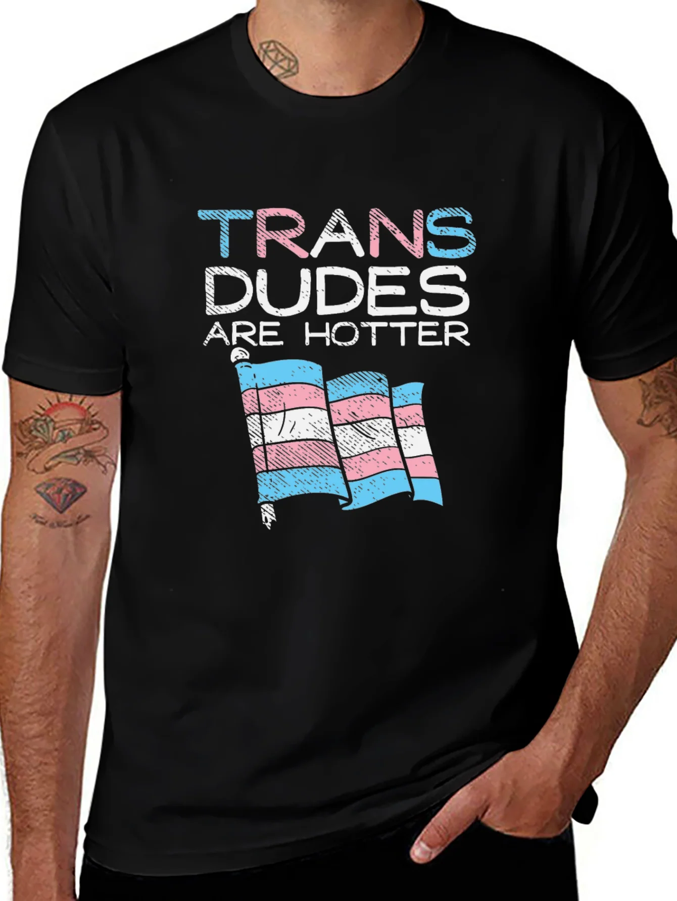 Camiseta Trans Dudes Are Hotter