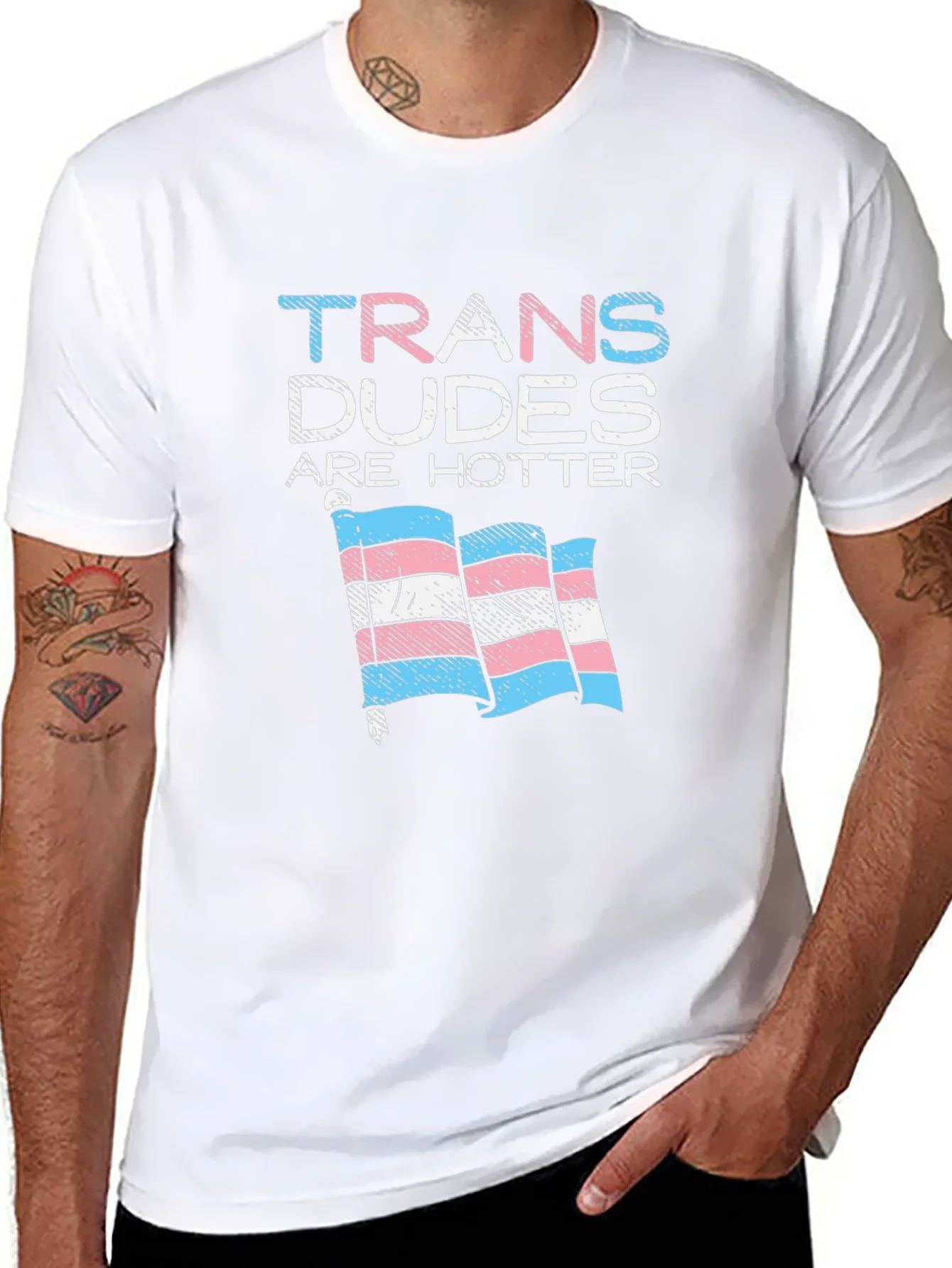 Camiseta Trans Dudes Are Hotter