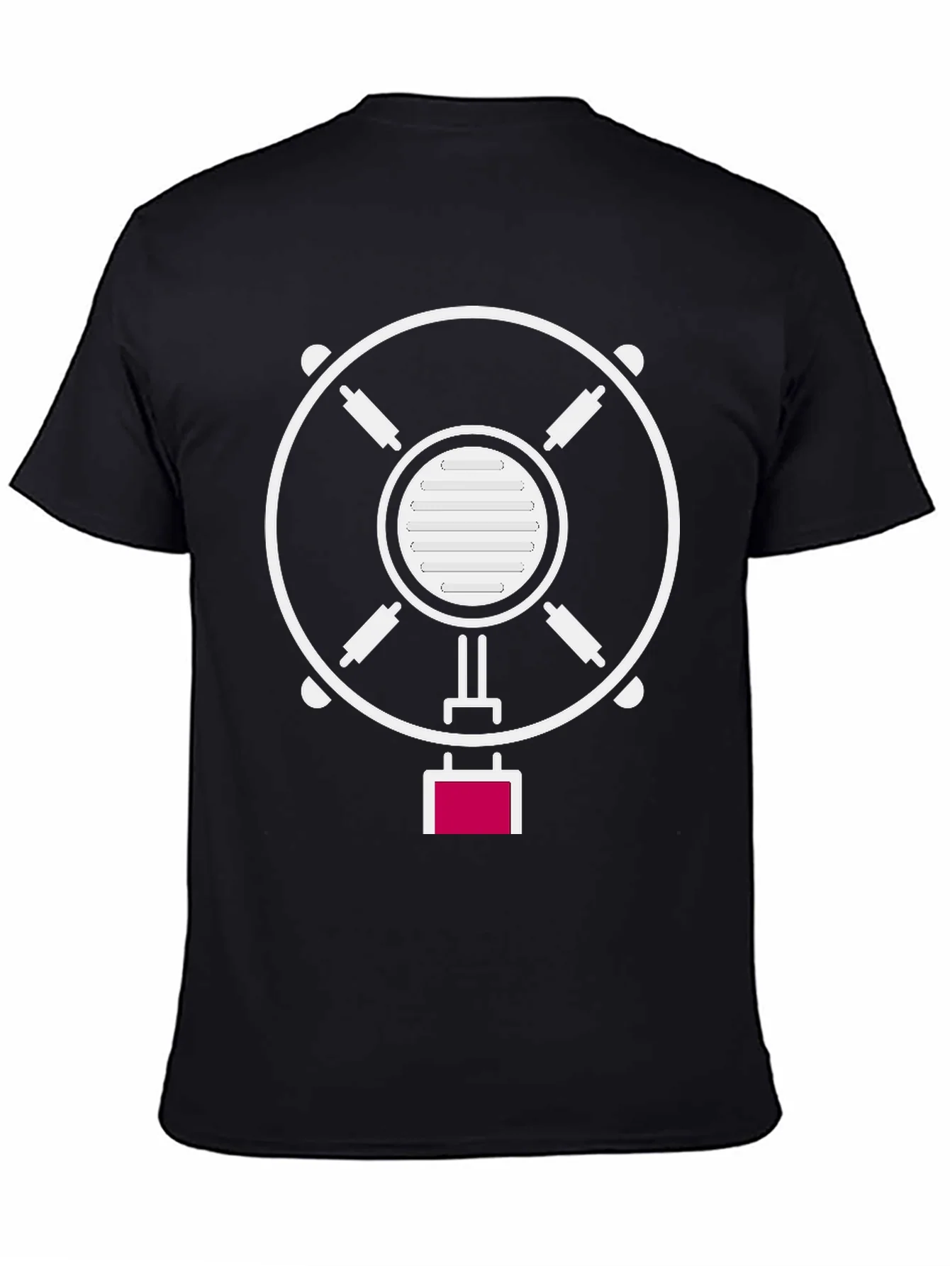 Rebbecca Microphone Graphic T-Shirt - Stylish Music Tee