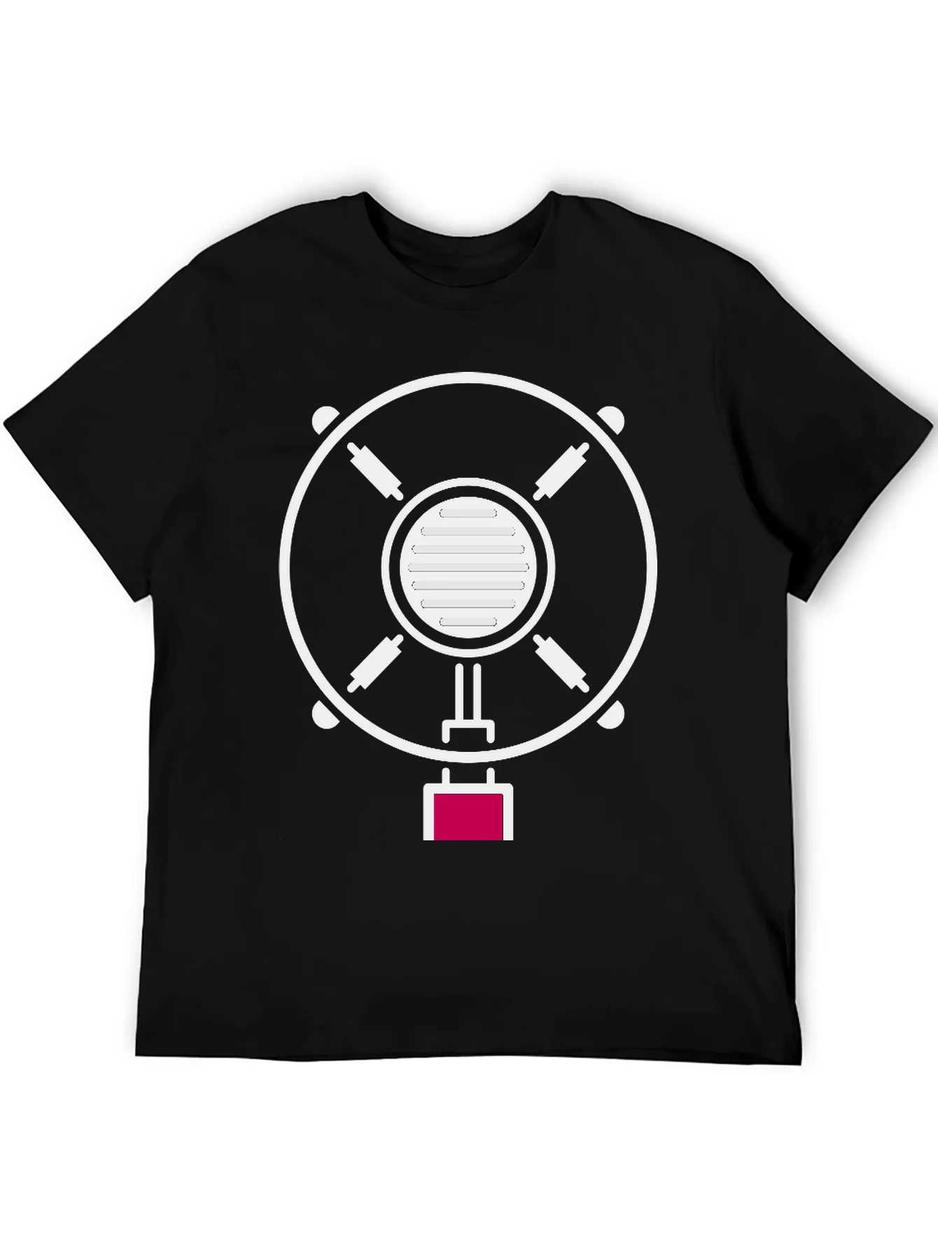 Rebbecca Microphone Graphic T-Shirt - Stylish Music Tee