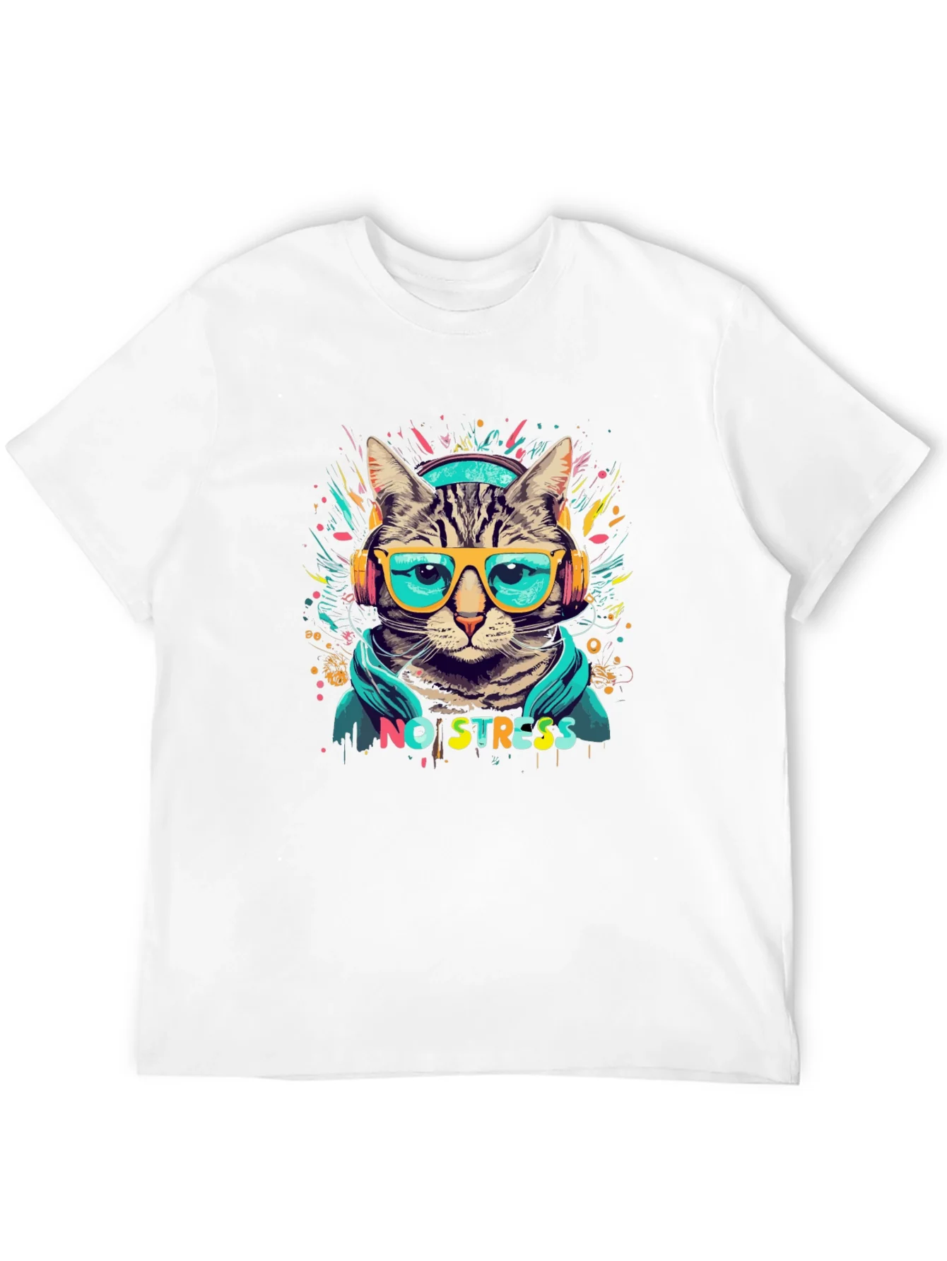 Rebbecca Cool Cat No Stress T-Shirt