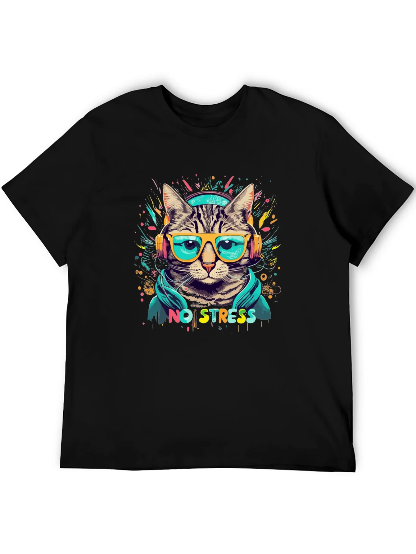 Rebbecca Cool Cat No Stress T-Shirt