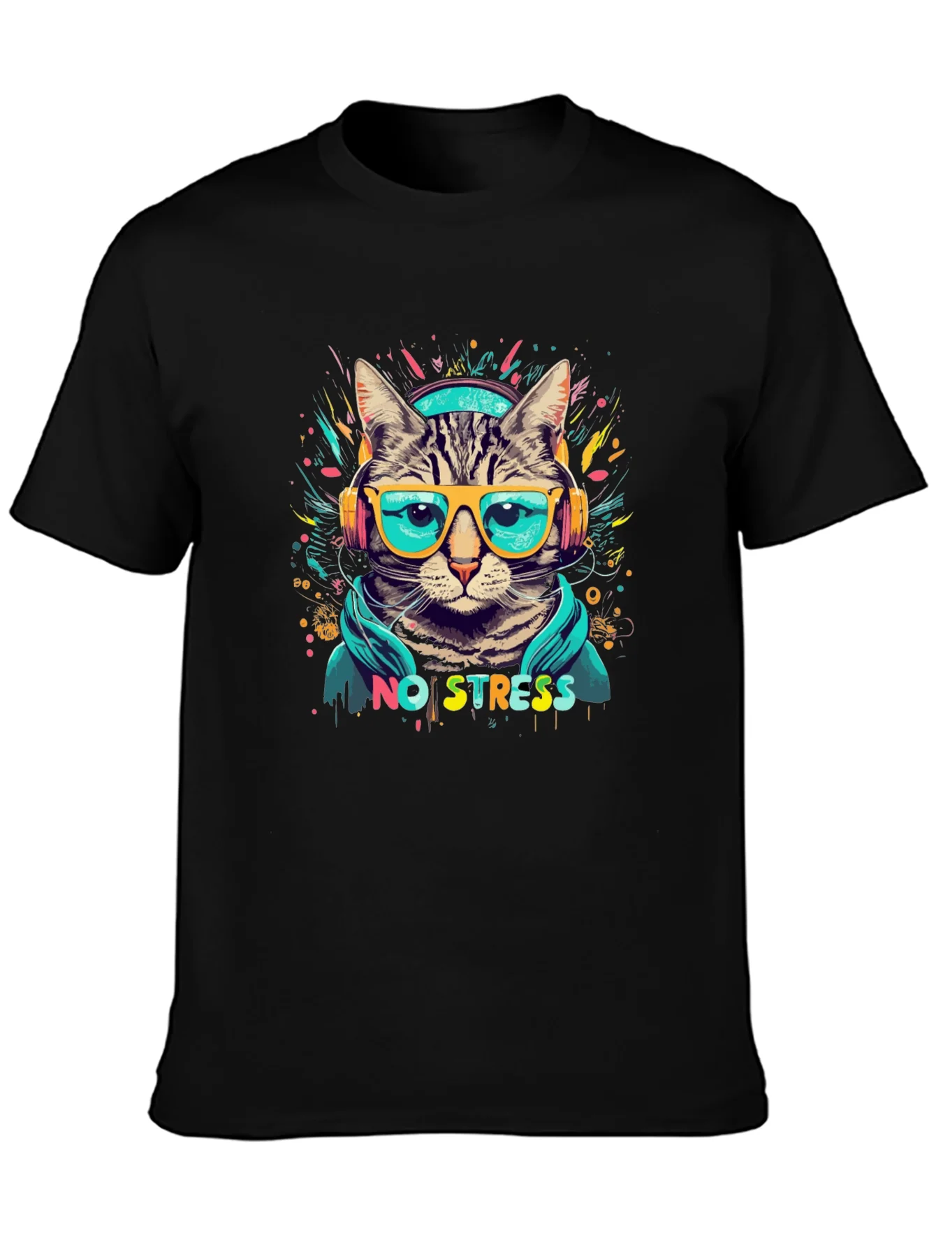 Rebbecca Cool Cat No Stress T-Shirt