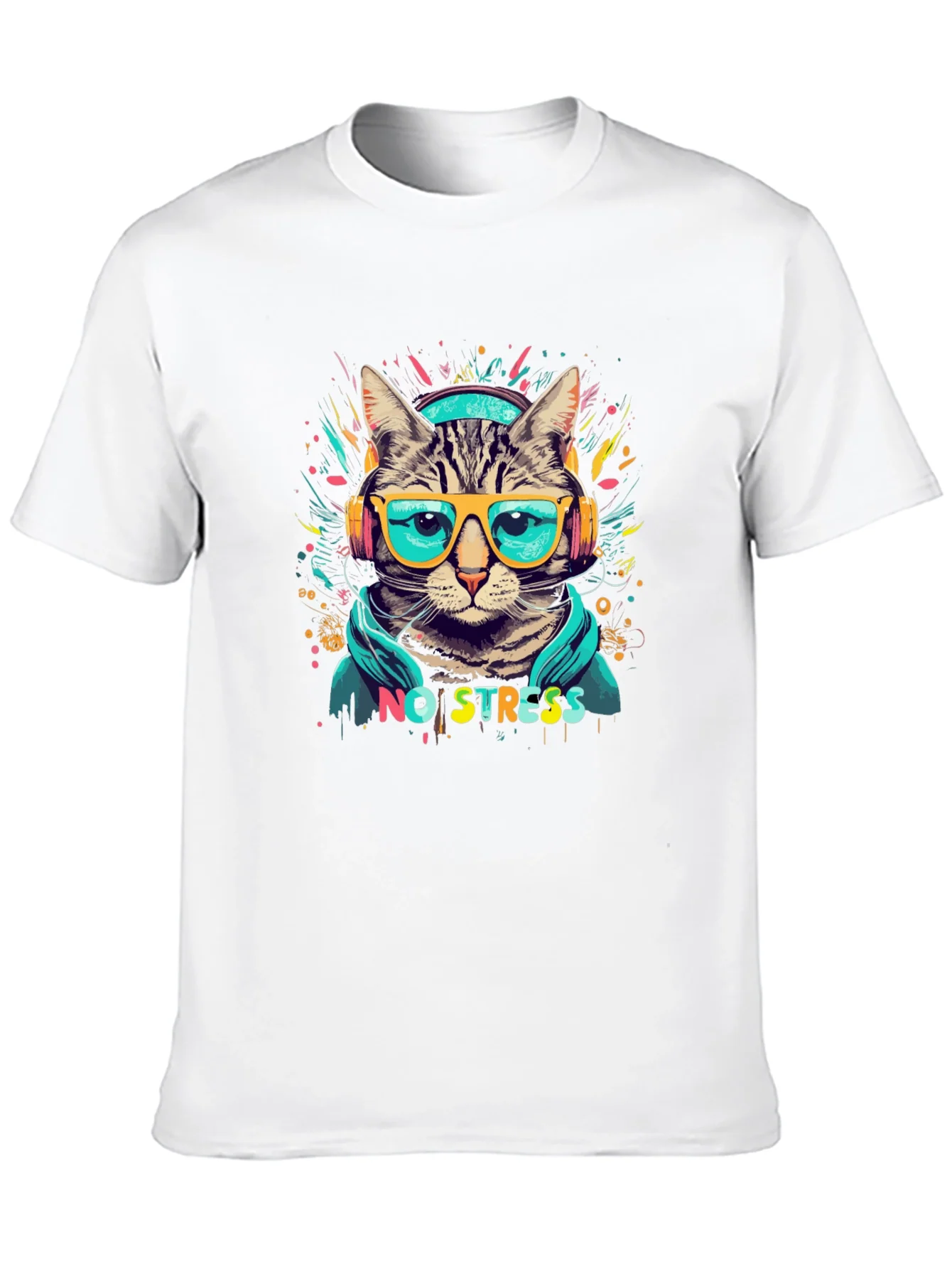 Rebbecca Cool Cat No Stress T-Shirt