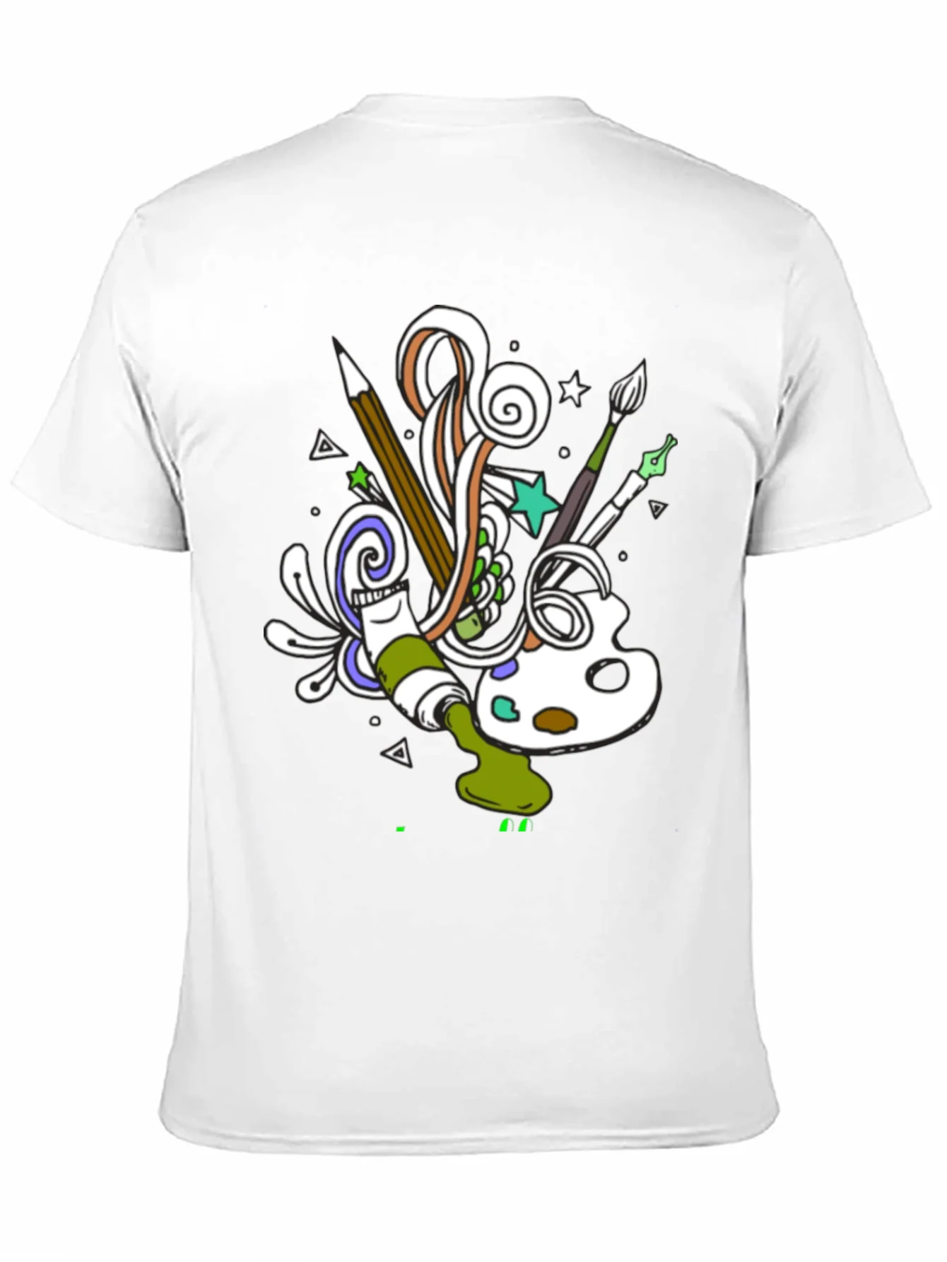 Rebbecca Creative Art T-Shirt - Artistic Design Tee