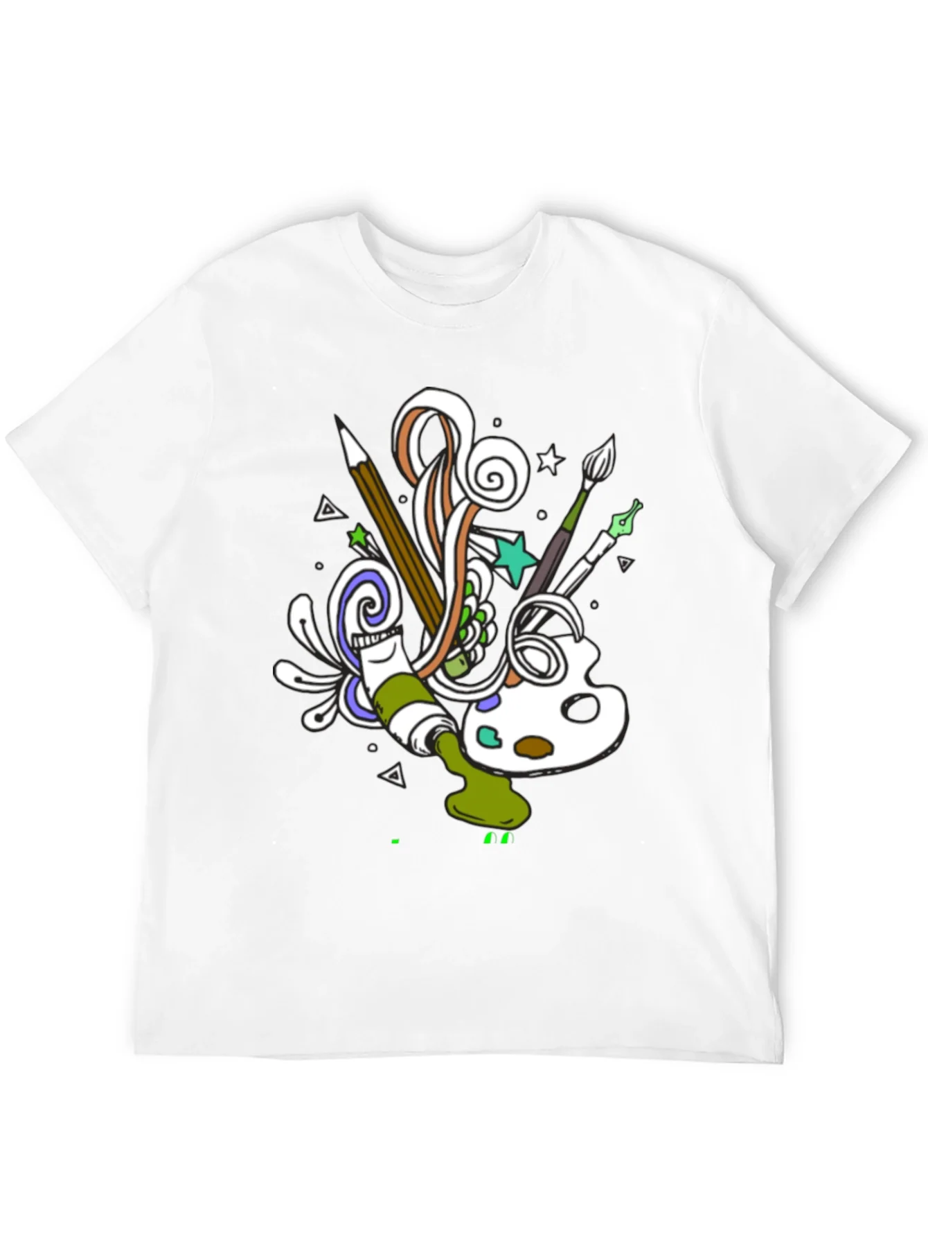 Rebbecca Creative Art T-Shirt - Artistic Design Tee