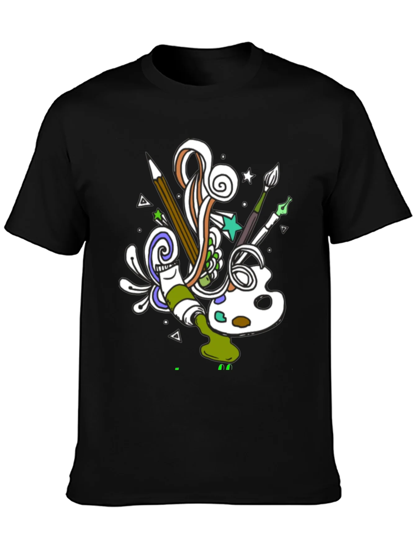 Rebbecca Creative Art T-Shirt - Artistic Design Tee