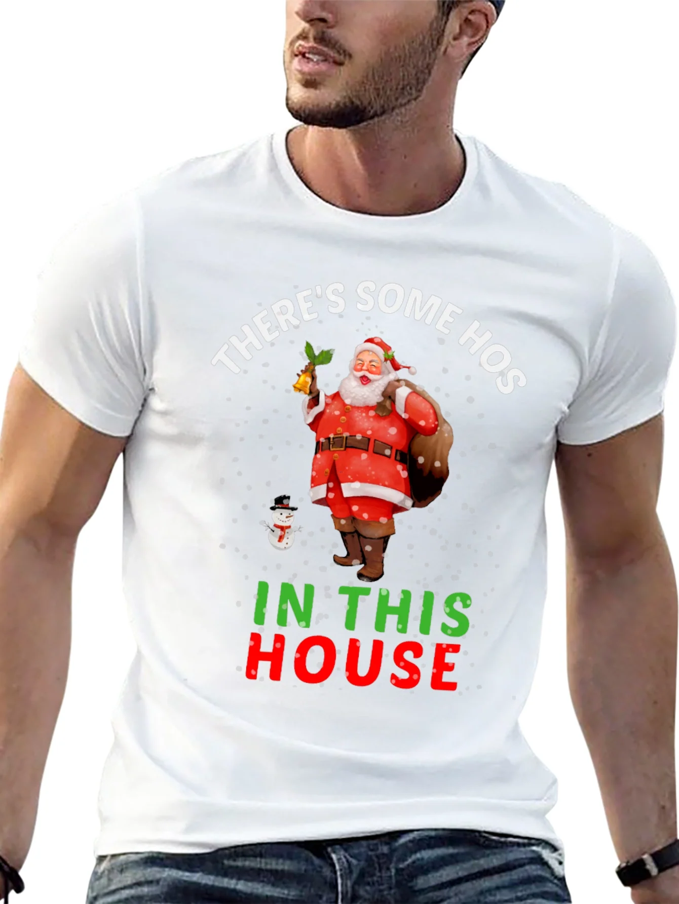 Rebbecca Funny Christmas Santa T-Shirt