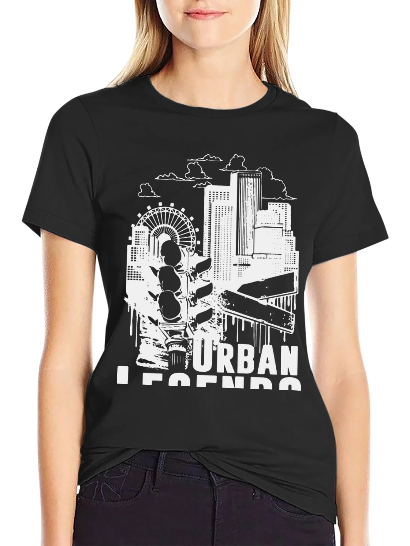 Rebbecca Urban Legends Black T-Shirt