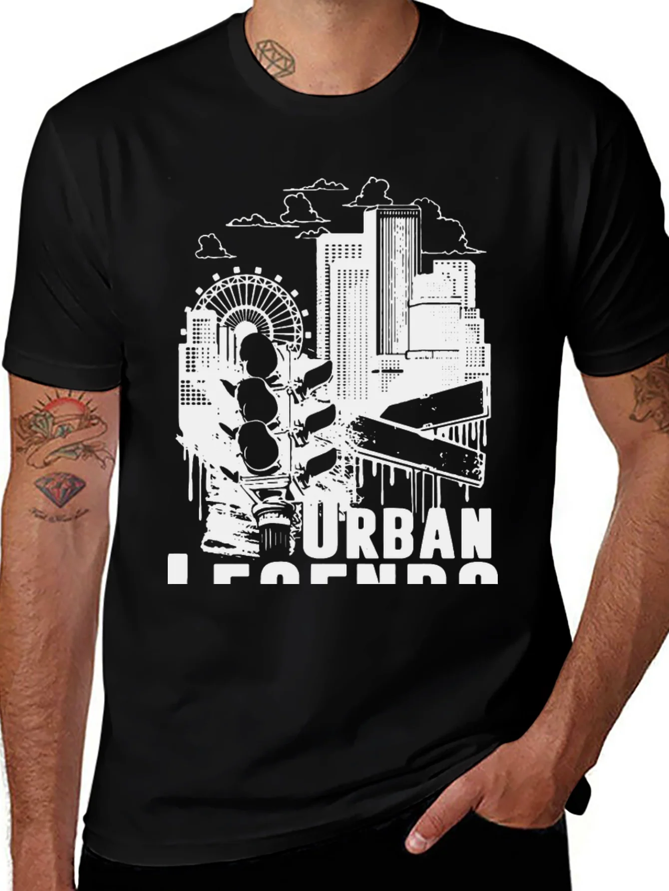 Rebbecca Urban Legends Black T-Shirt