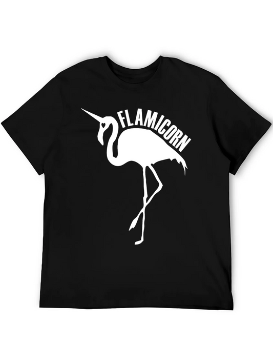 Rebbecca Flamicorn T-Shirt - Flamingo Unicorn Graphic Tee