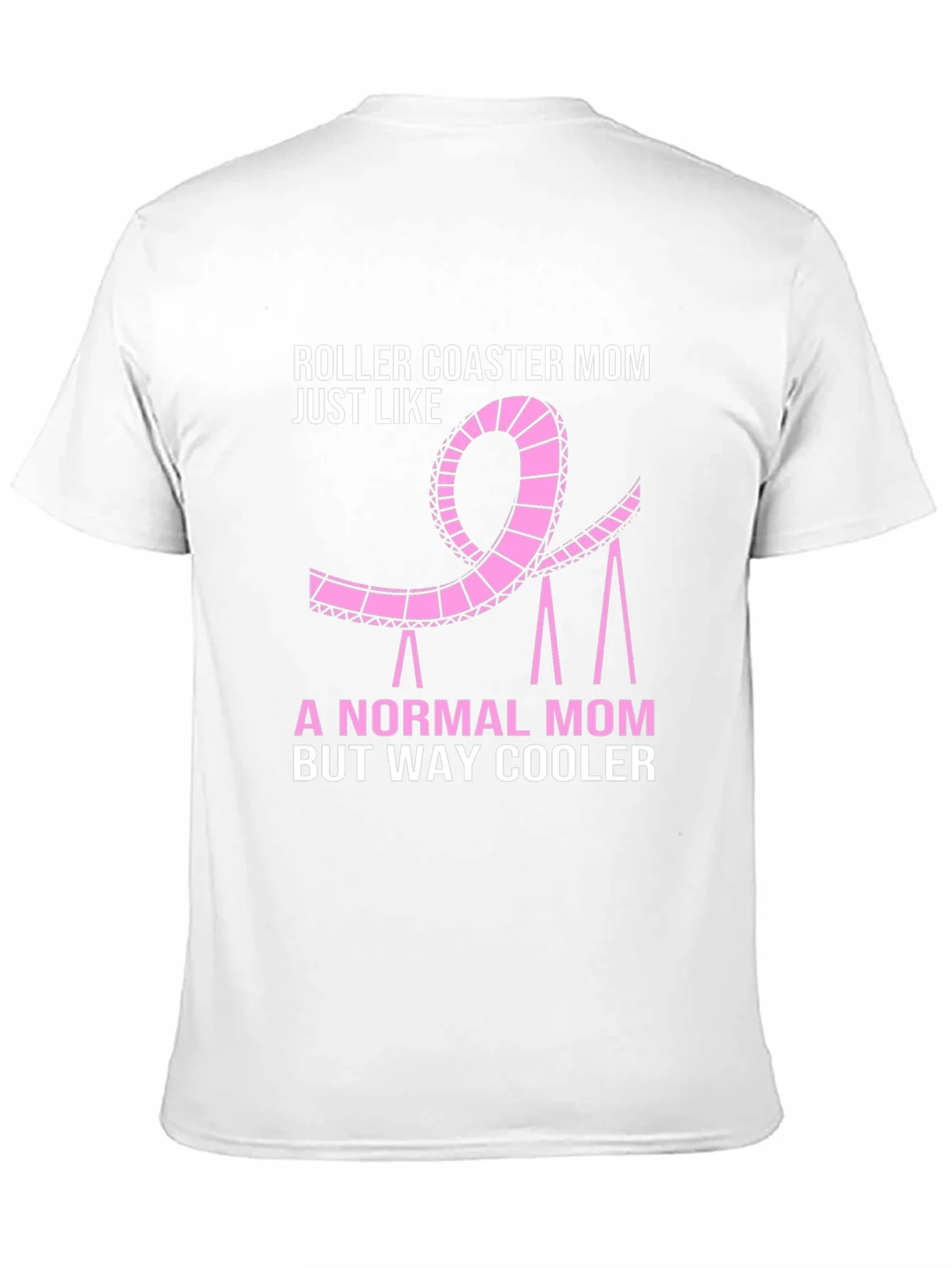 Camiseta Negra Roller Coaster Mom