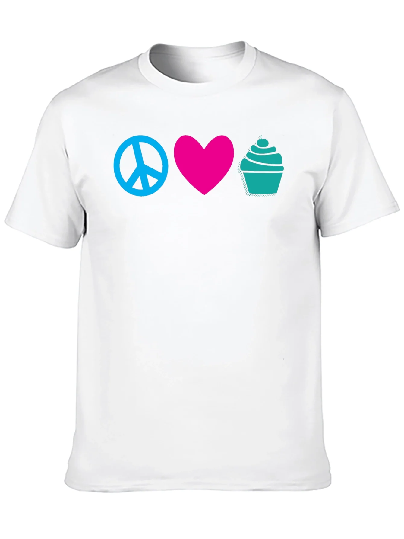 Rebbecca Peace Love Cupcakes Graphic Tee