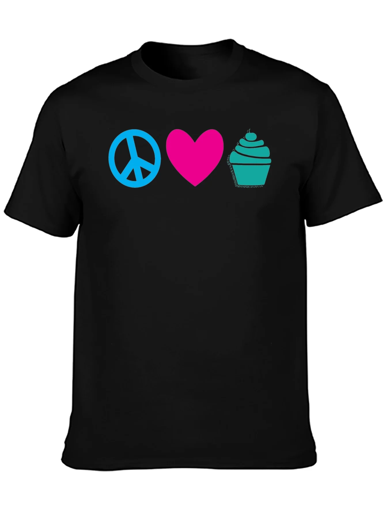 Rebbecca Peace Love Cupcakes Graphic Tee