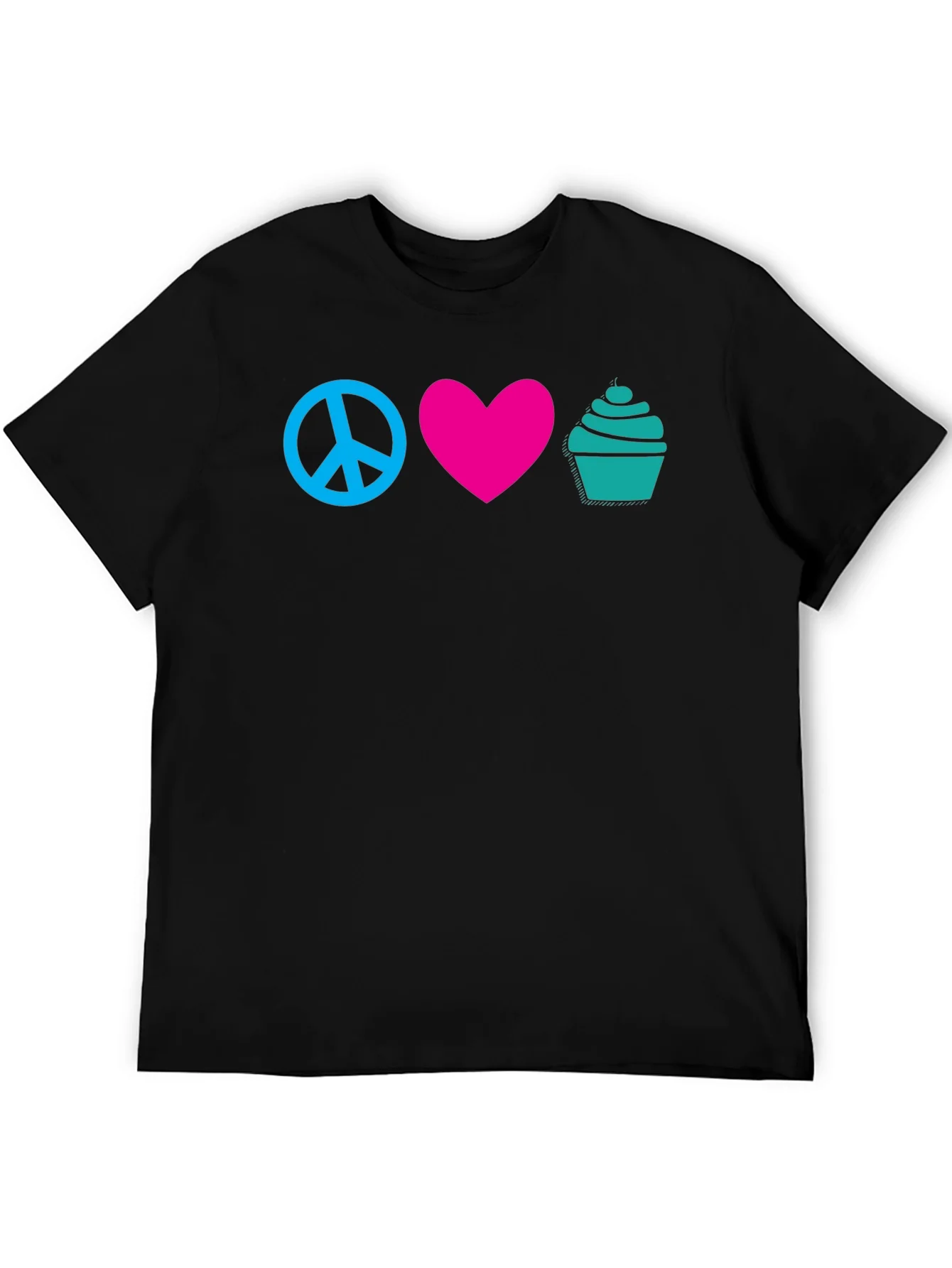 Rebbecca Peace Love Cupcakes Graphic Tee