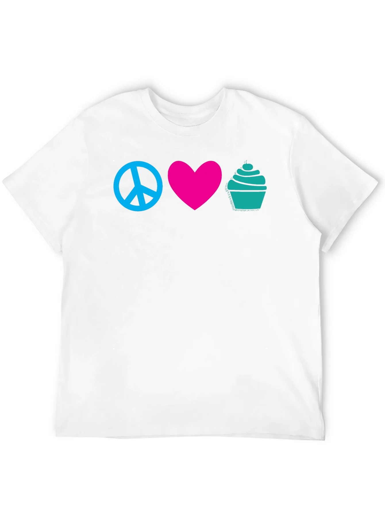 Rebbecca Peace Love Cupcakes Graphic Tee