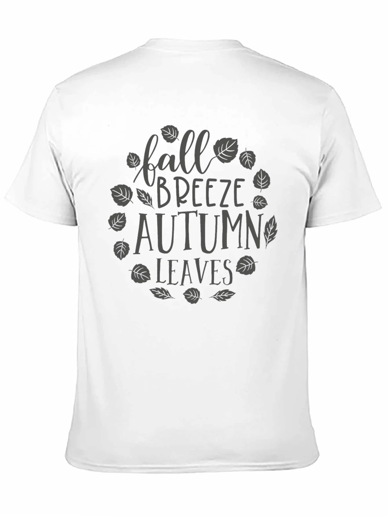 Rebbecca Fall Breeze Autumn Leaves Graphic T-Shirt