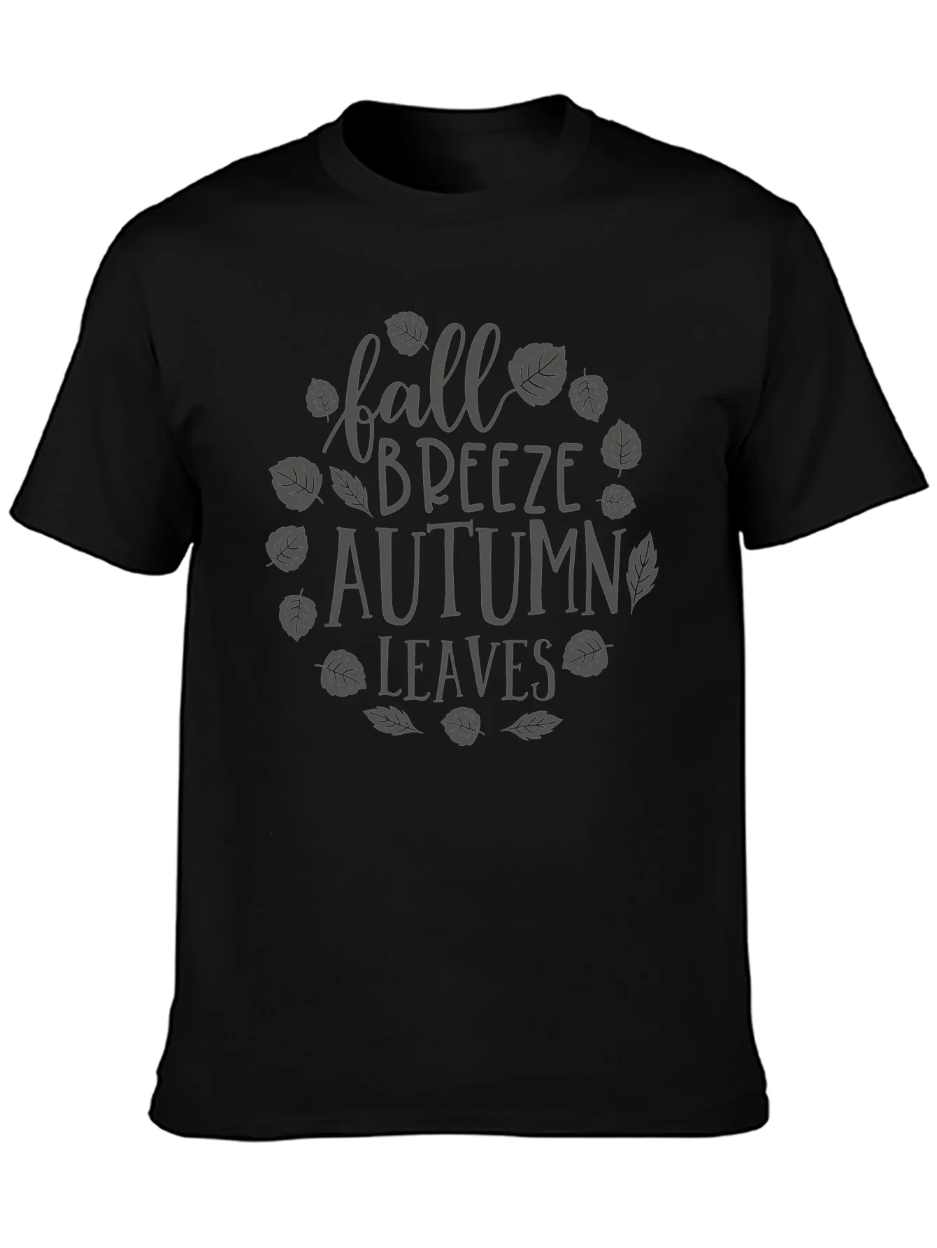 Rebbecca Fall Breeze Autumn Leaves Graphic T-Shirt