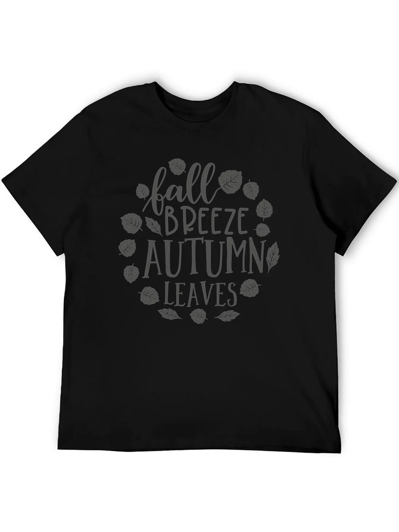 Rebbecca Fall Breeze Autumn Leaves Graphic T-Shirt