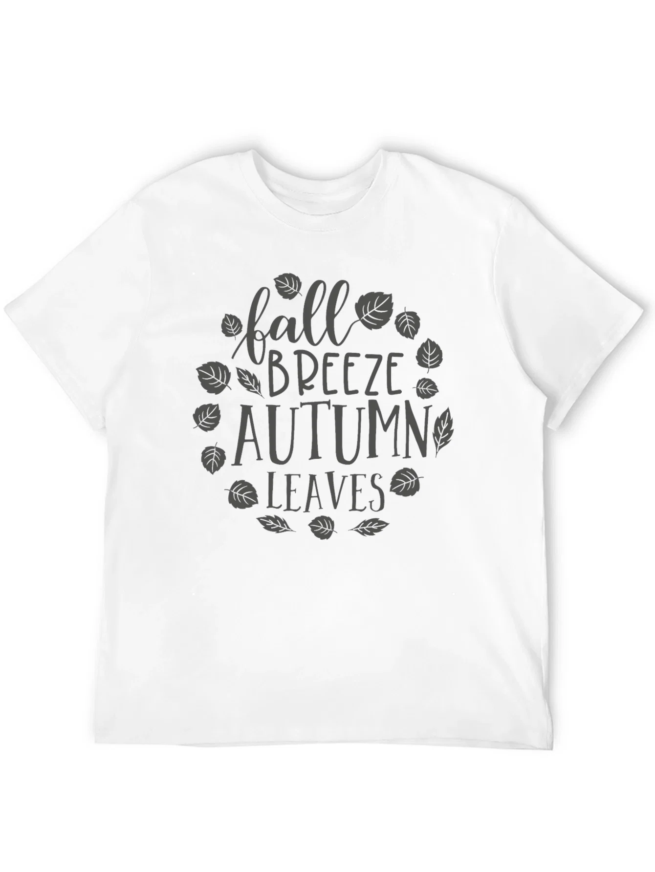 Rebbecca Fall Breeze Autumn Leaves Graphic T-Shirt