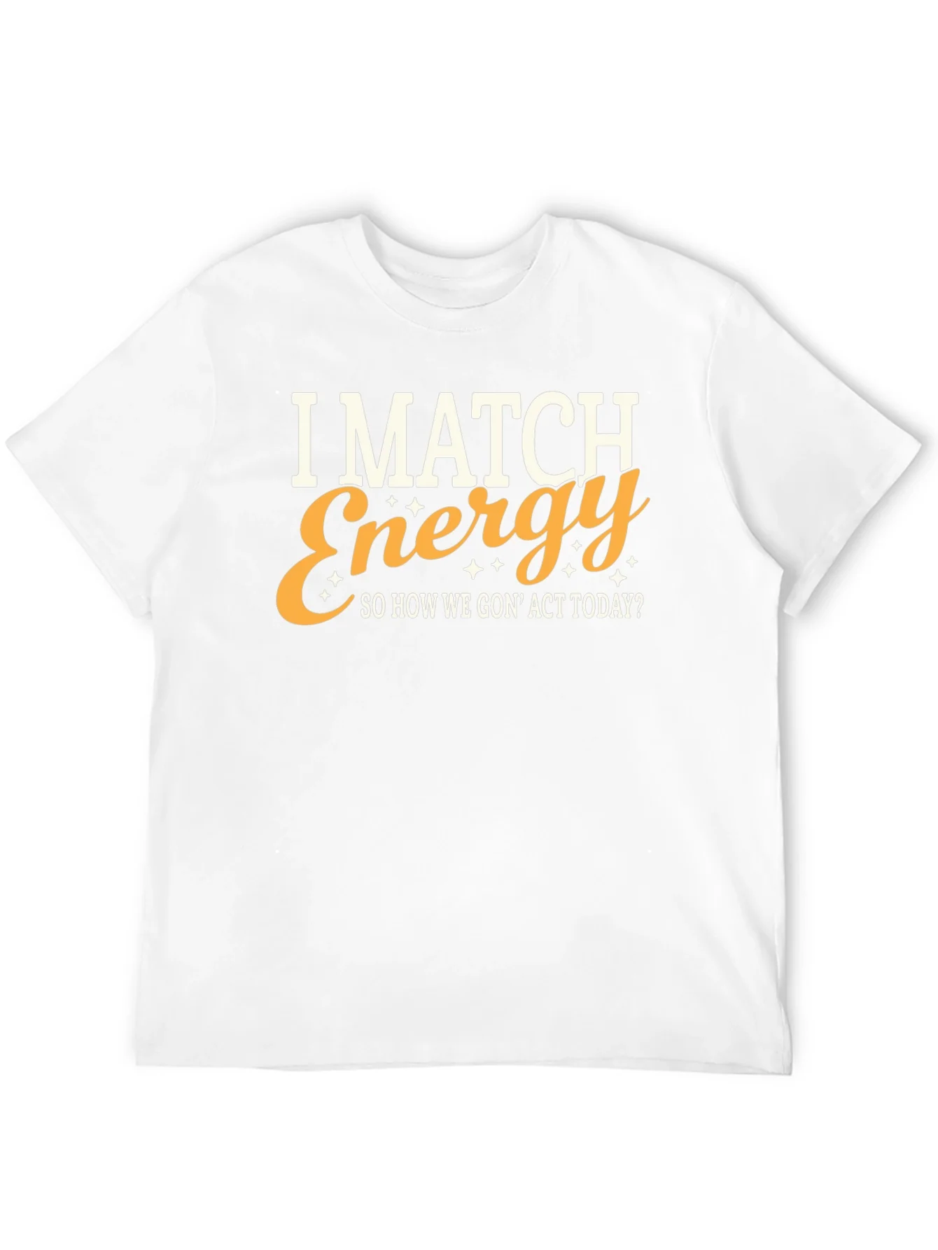 Camiseta I Match Energy Negra para Hombre
