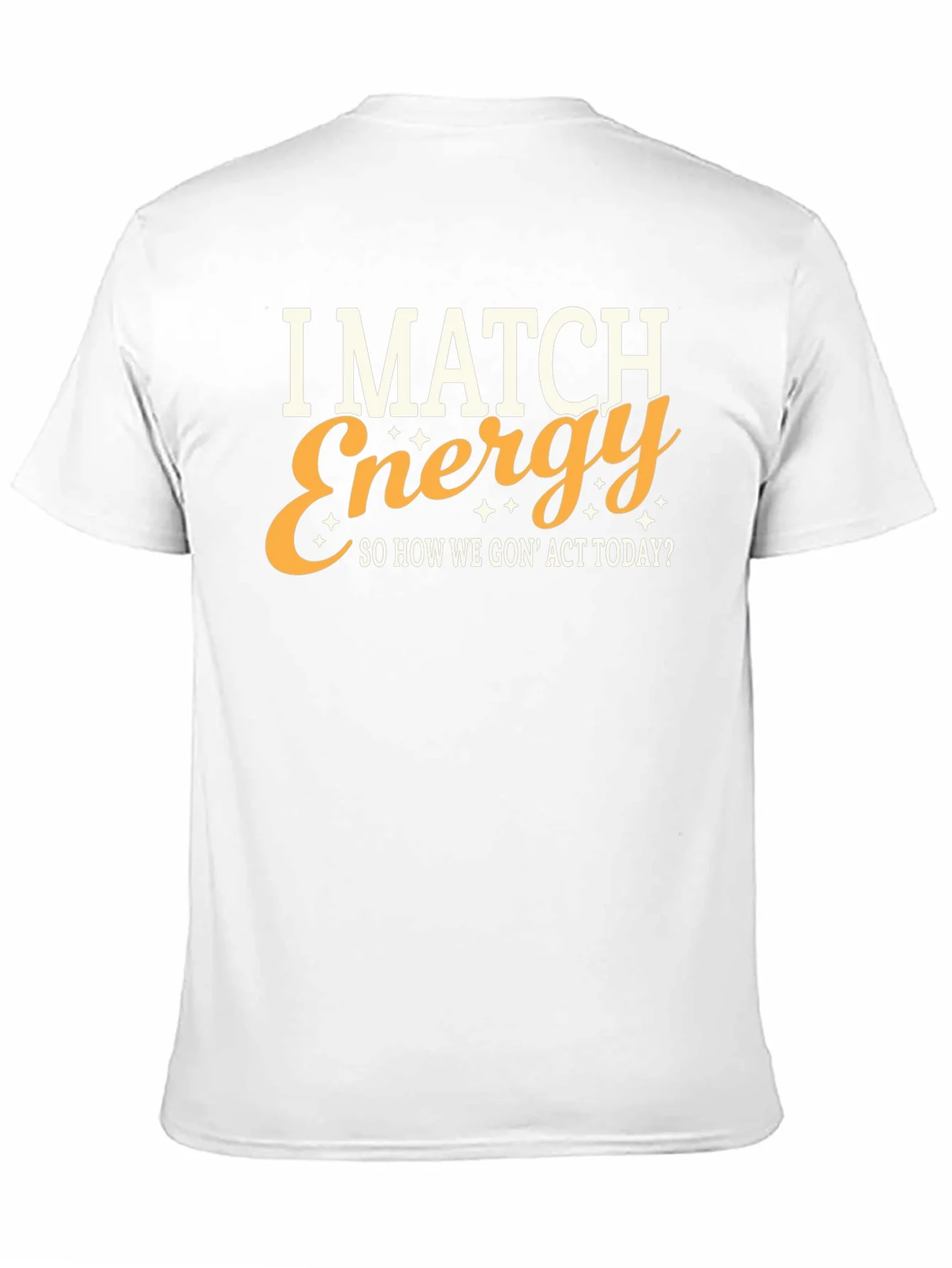 Camiseta I Match Energy Negra para Hombre
