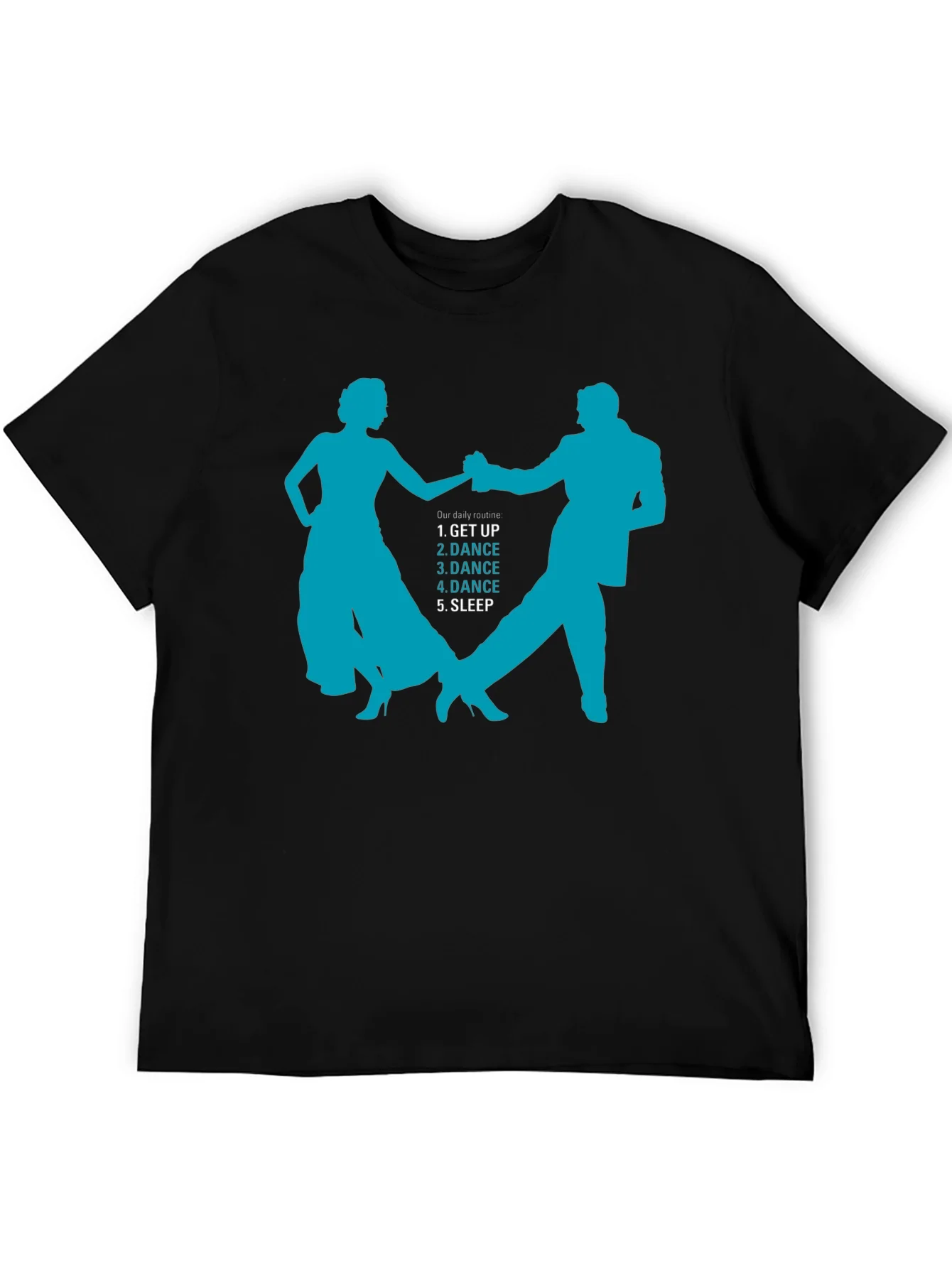 Rebbecca Dance Routine Black T-Shirt