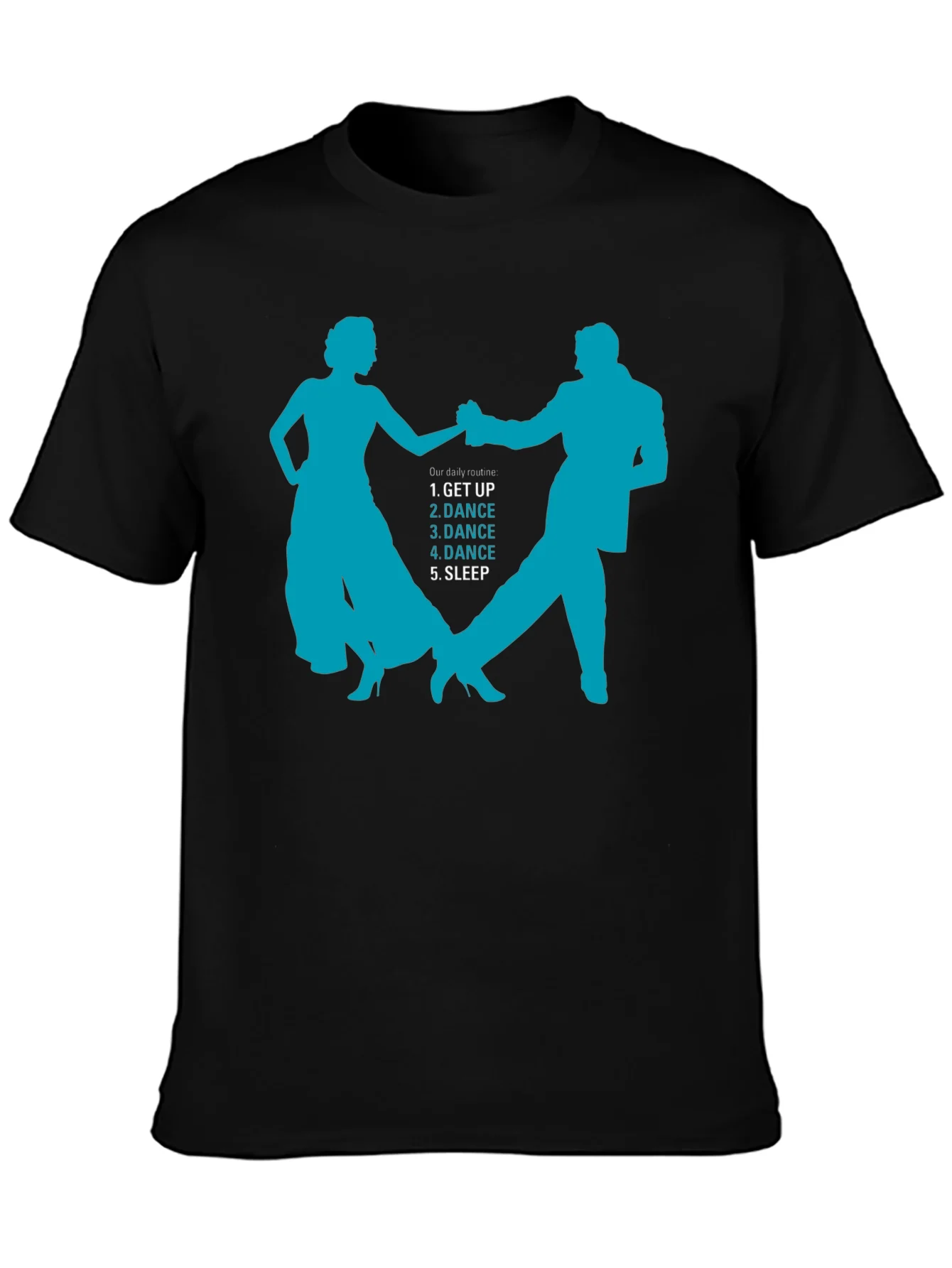 Rebbecca Dance Routine Black T-Shirt