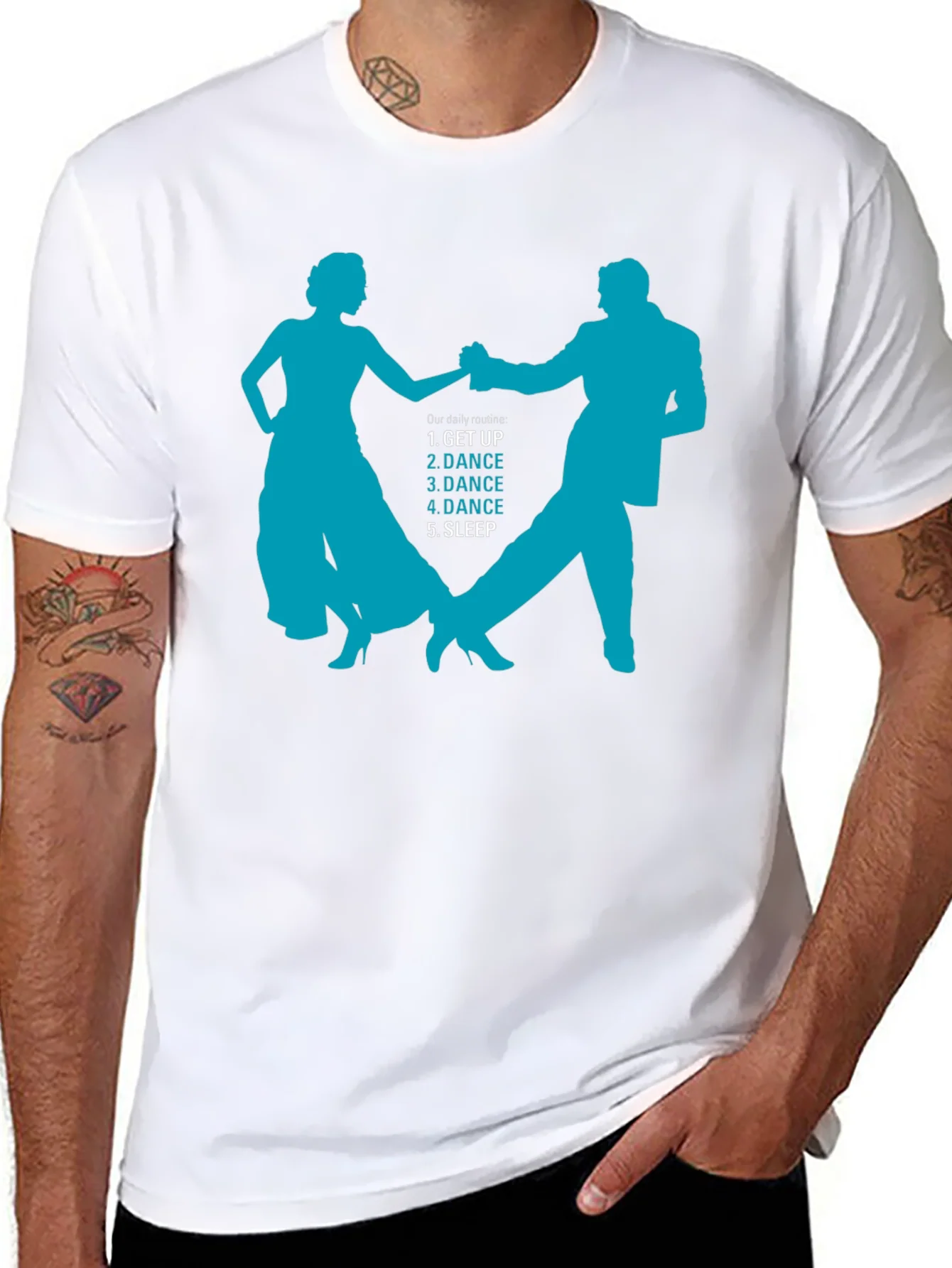 Rebbecca Dance Routine Black T-Shirt