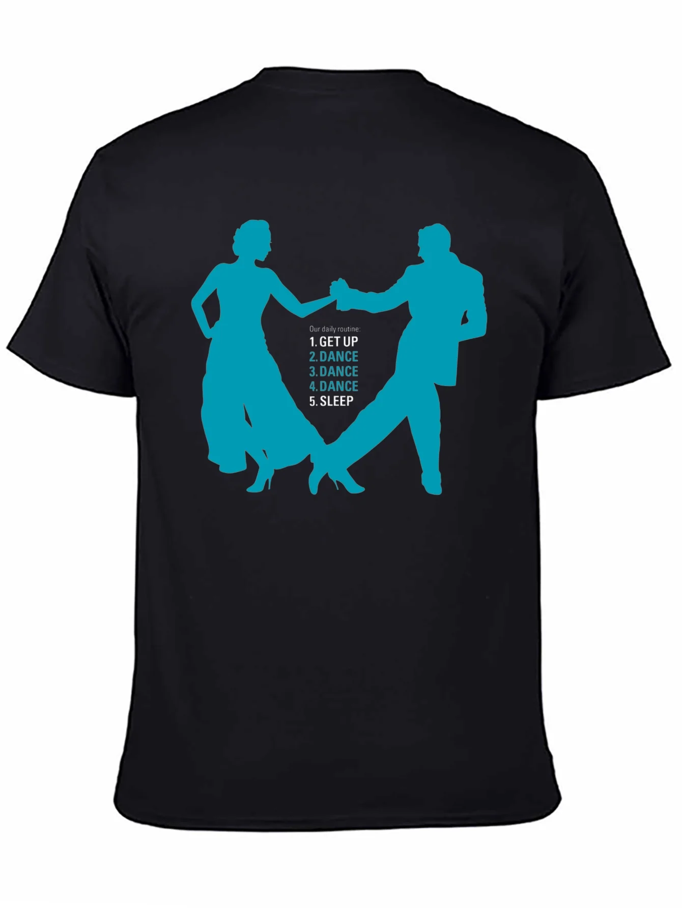 Rebbecca Dance Routine Black T-Shirt
