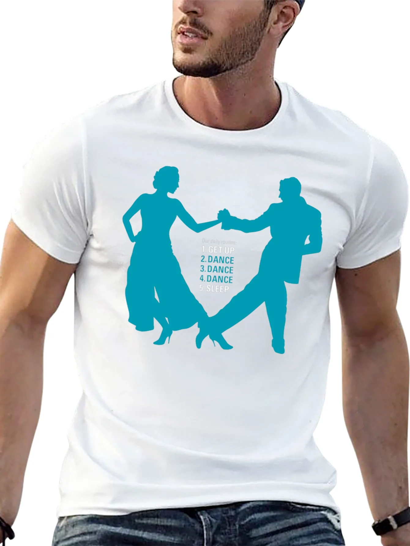 Rebbecca Dance Routine Black T-Shirt