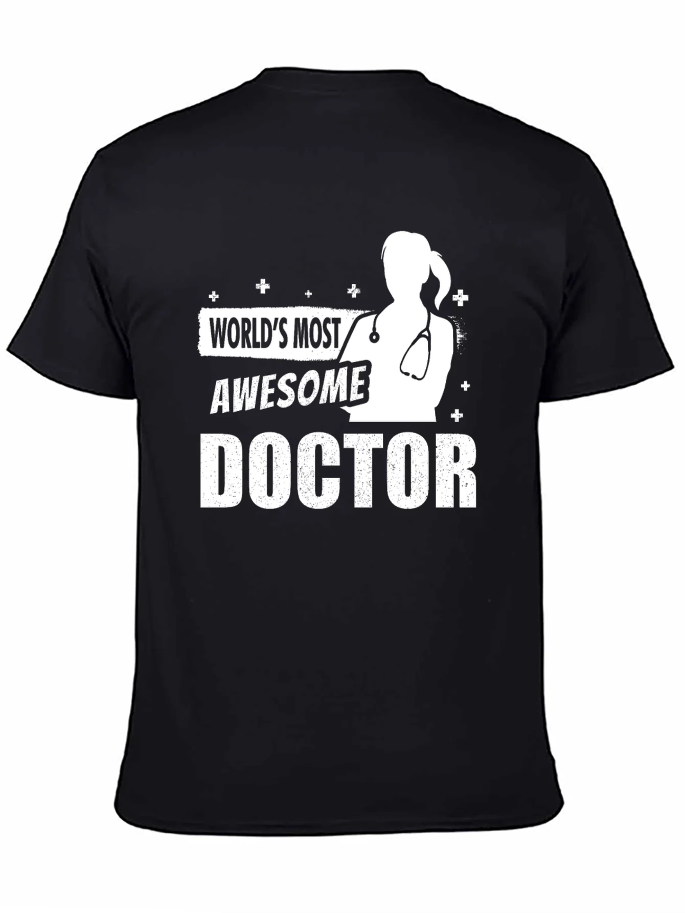 Rebbecca Awesome Doctor Graphic Tee - Black