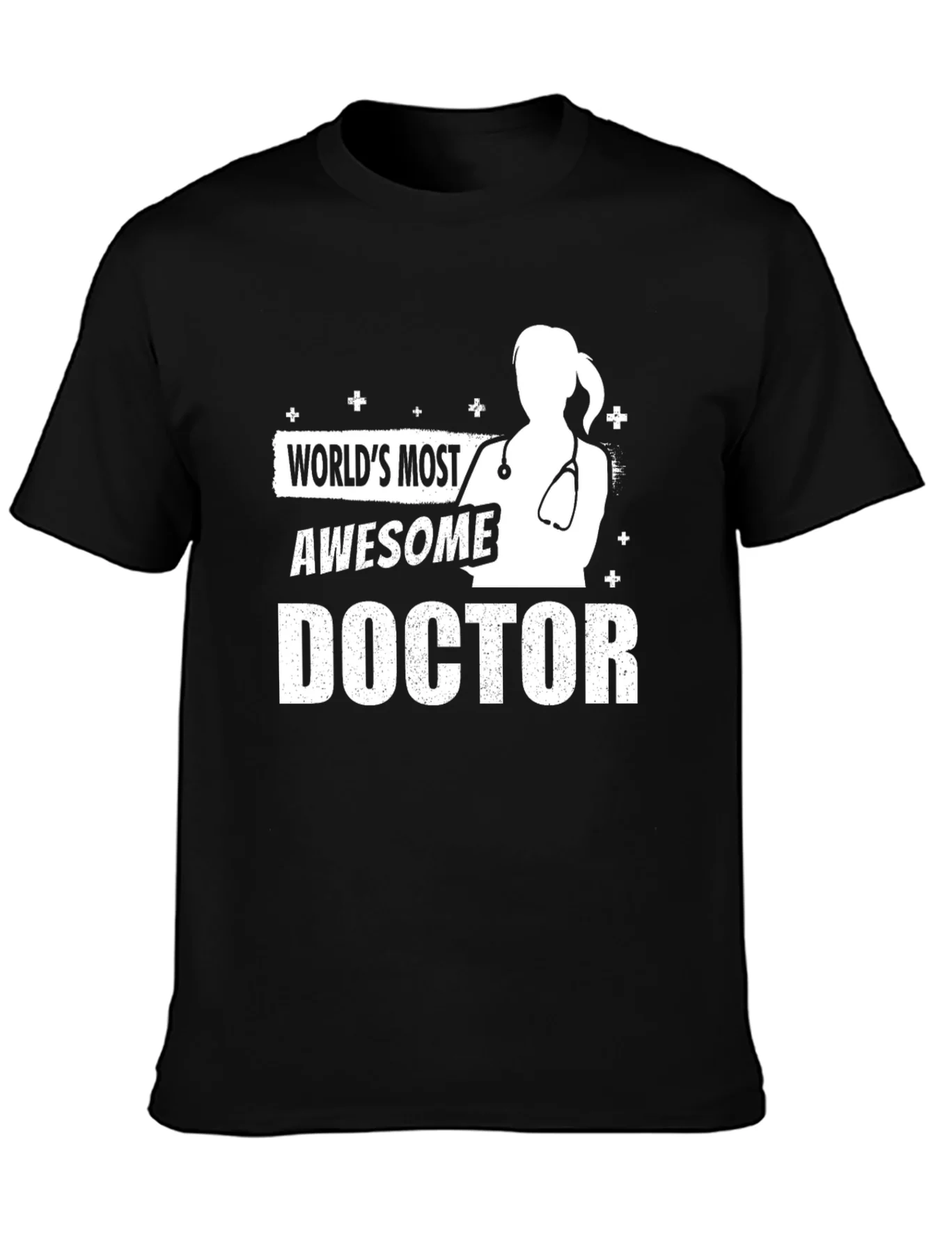 Rebbecca Awesome Doctor Graphic Tee - Black