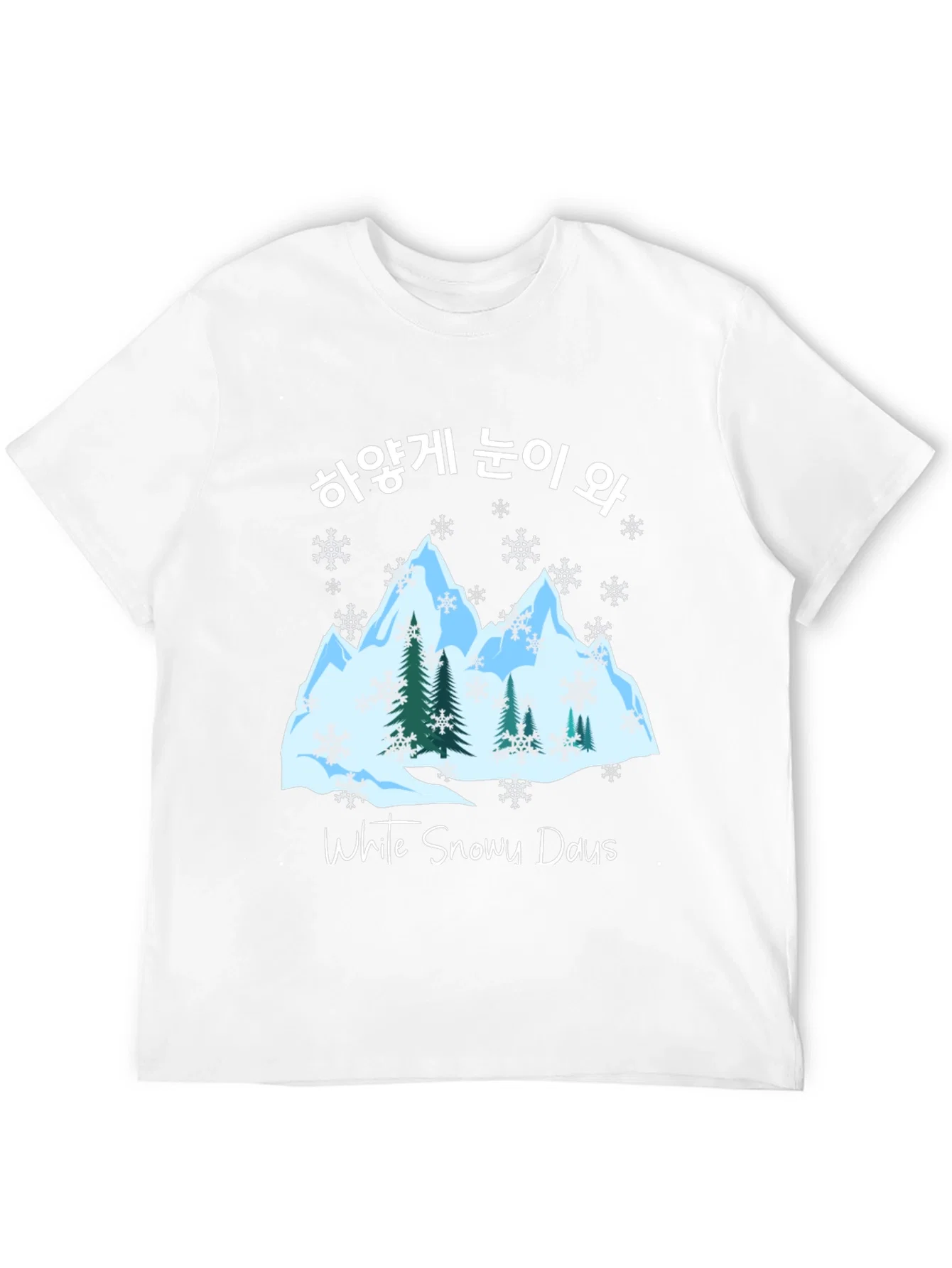 Rebbecca White Snowy Days T-Shirt