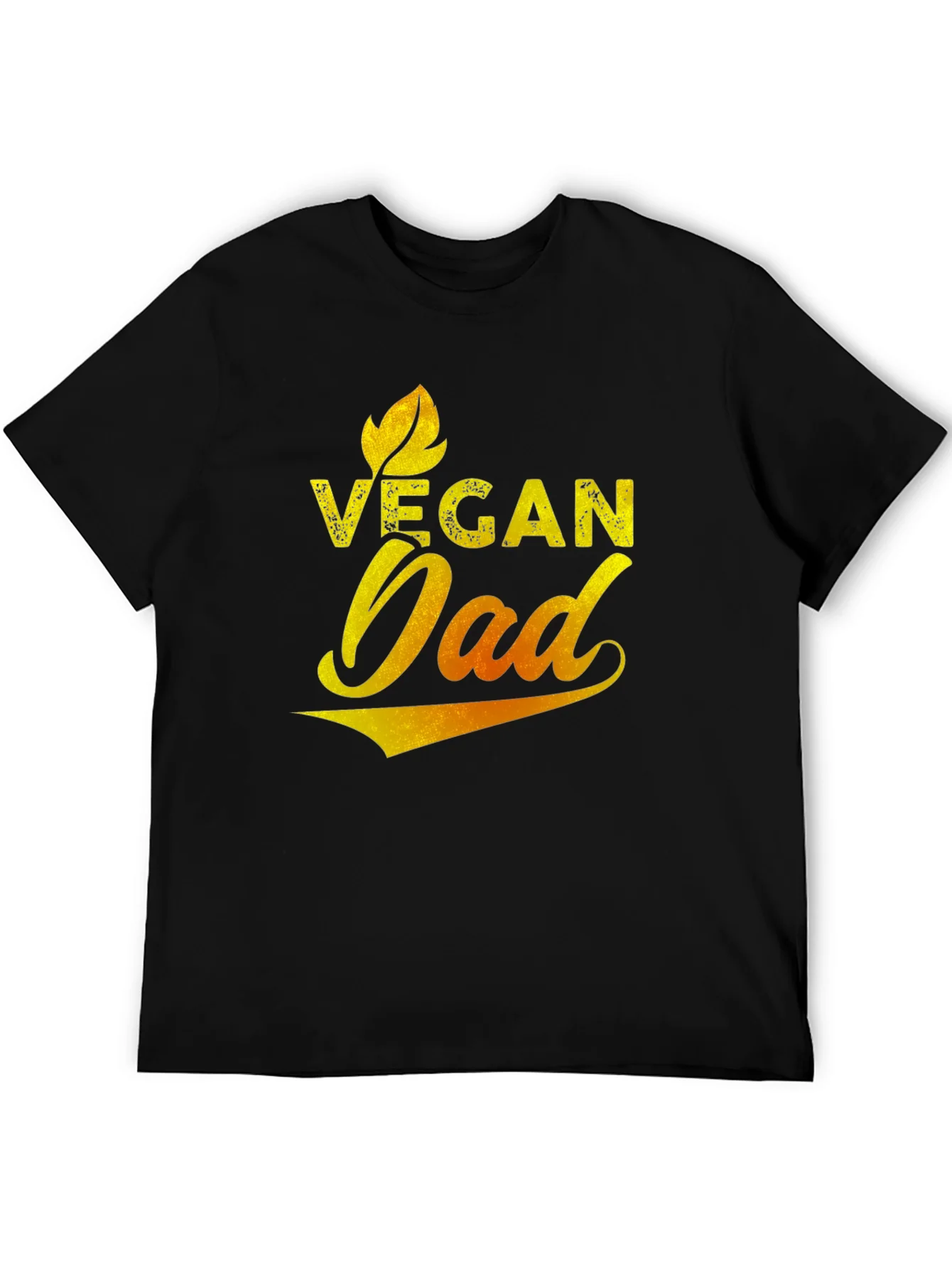 Rebbecca Vegan Dad Graphic Tee - Black T-Shirt
