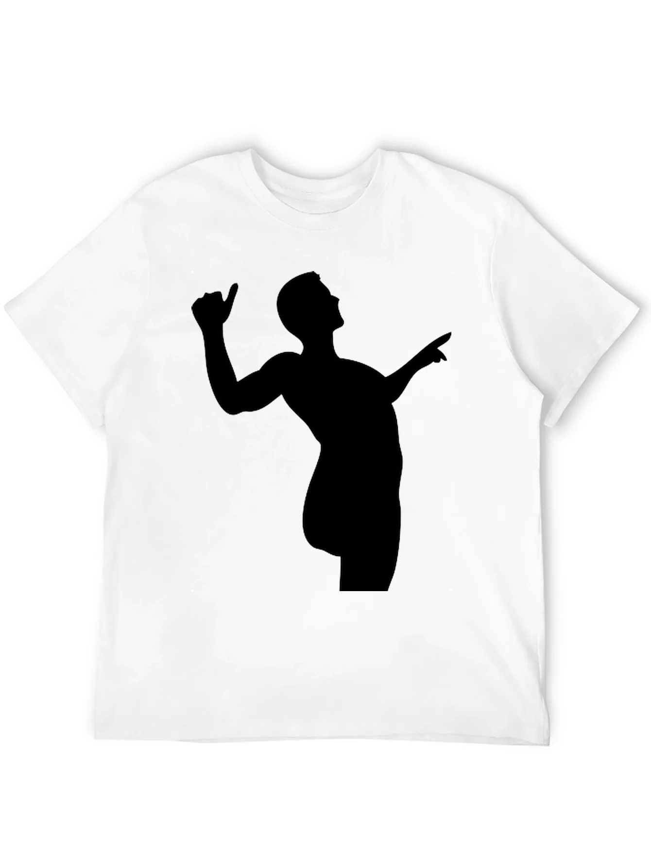 Rebbecca Silhouette Graphic Tee - Cool Black Shirt