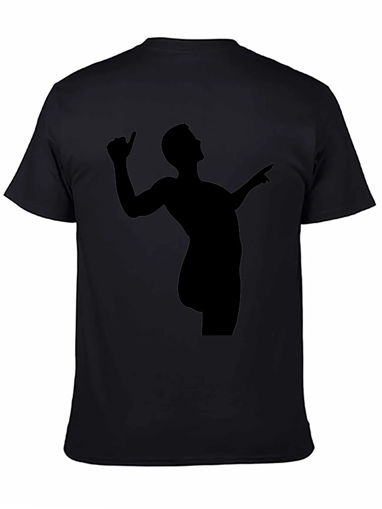 Rebbecca Silhouette Graphic Tee - Cool Black Shirt