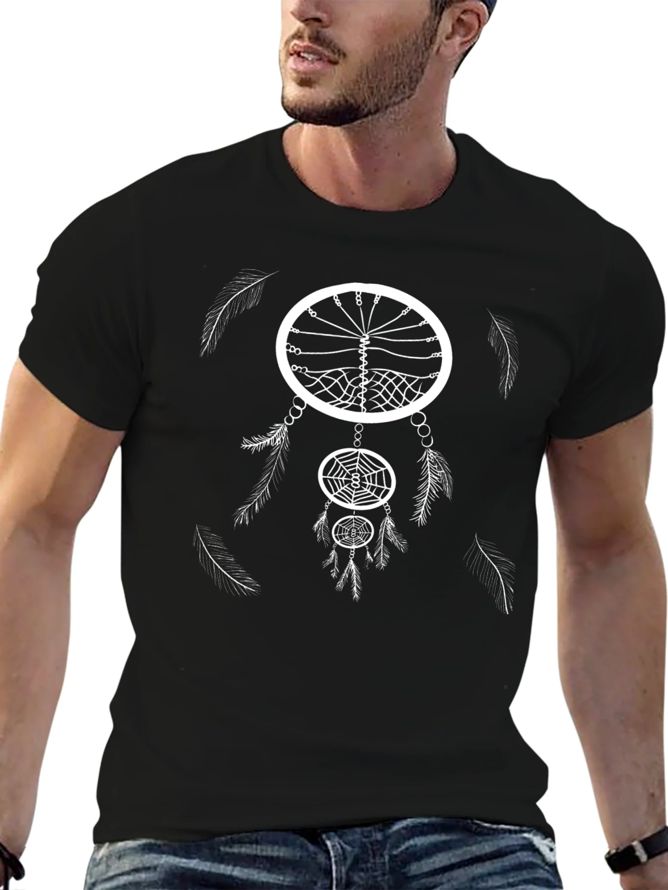 Rebbecca Dreamcatcher Graphic Print Mens T-Shirt