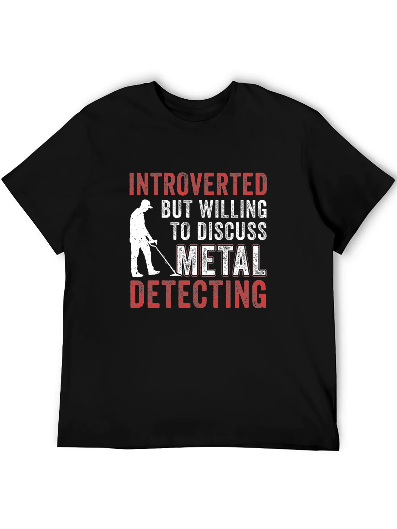 Camiseta Introvertido Detector de Metales