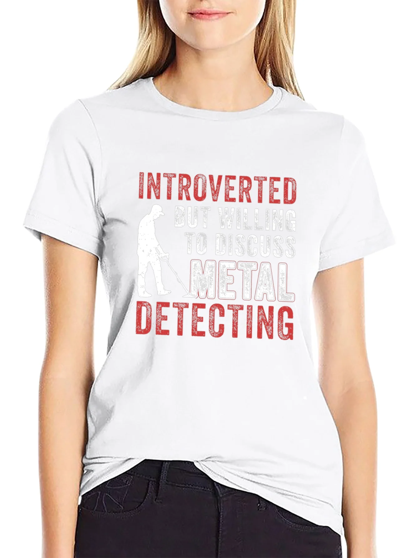 Camiseta Introvertido Detector de Metales