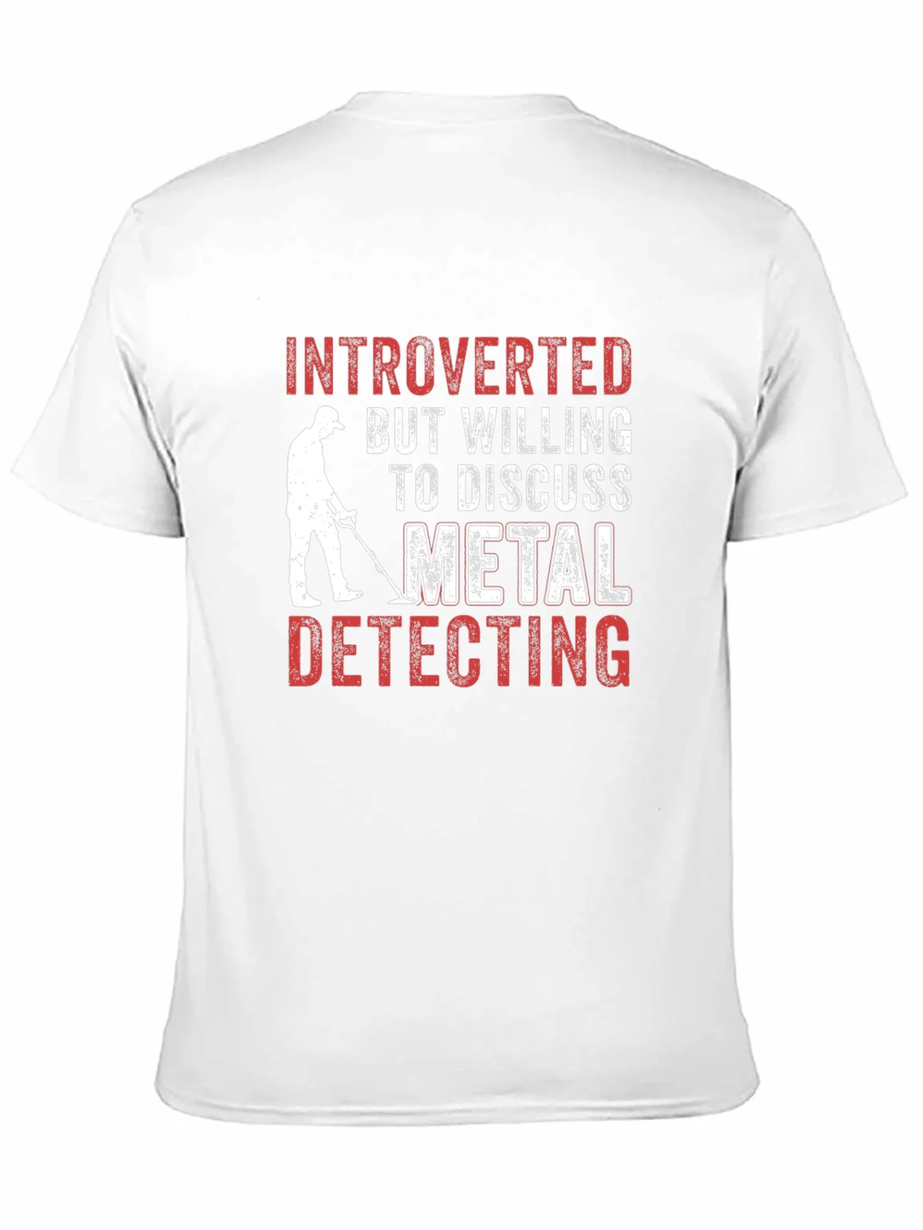 Camiseta Introvertido Detector de Metales