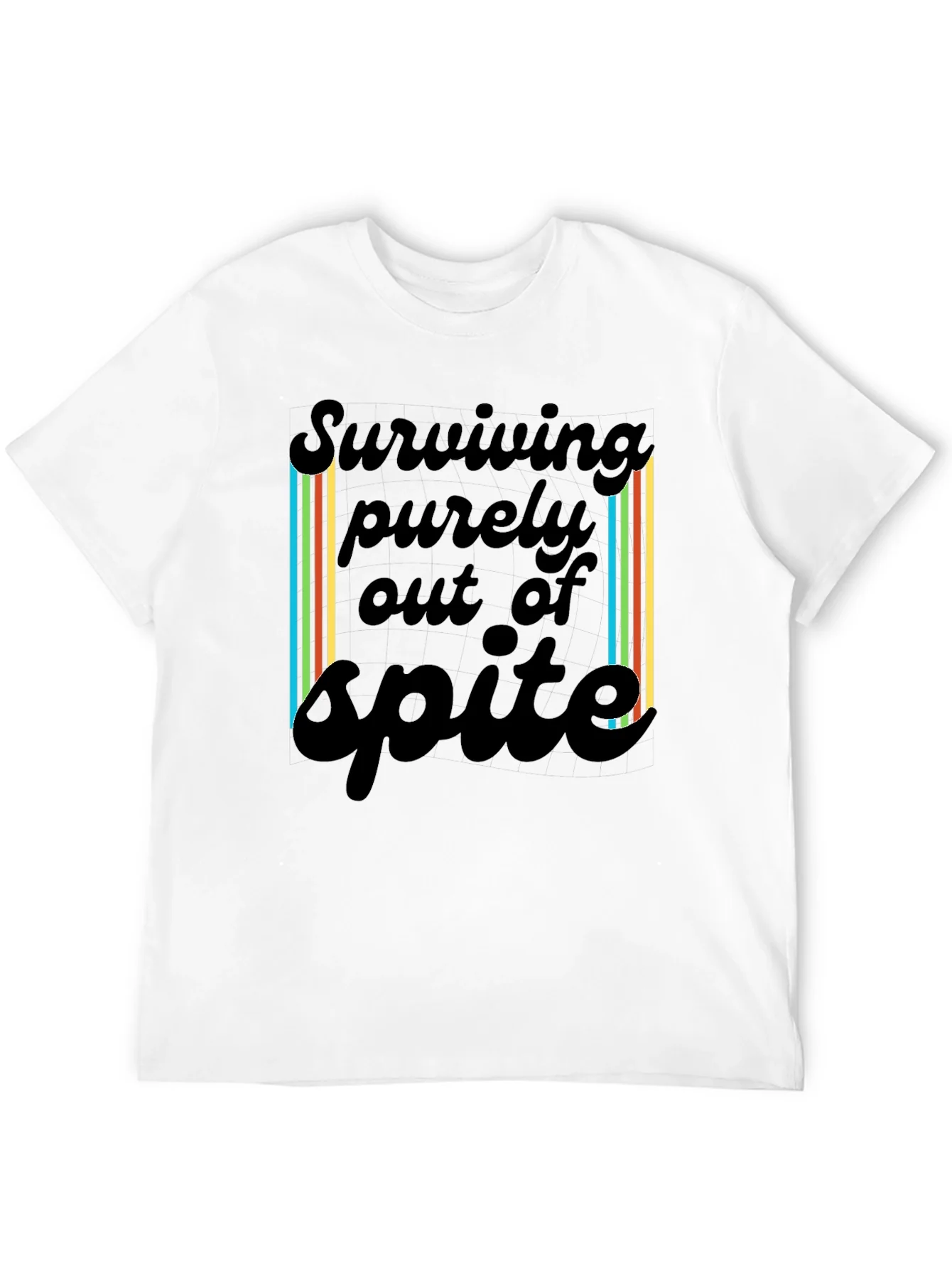 Rebbecca Surviving Spite T-Shirt - Black Casual Tee