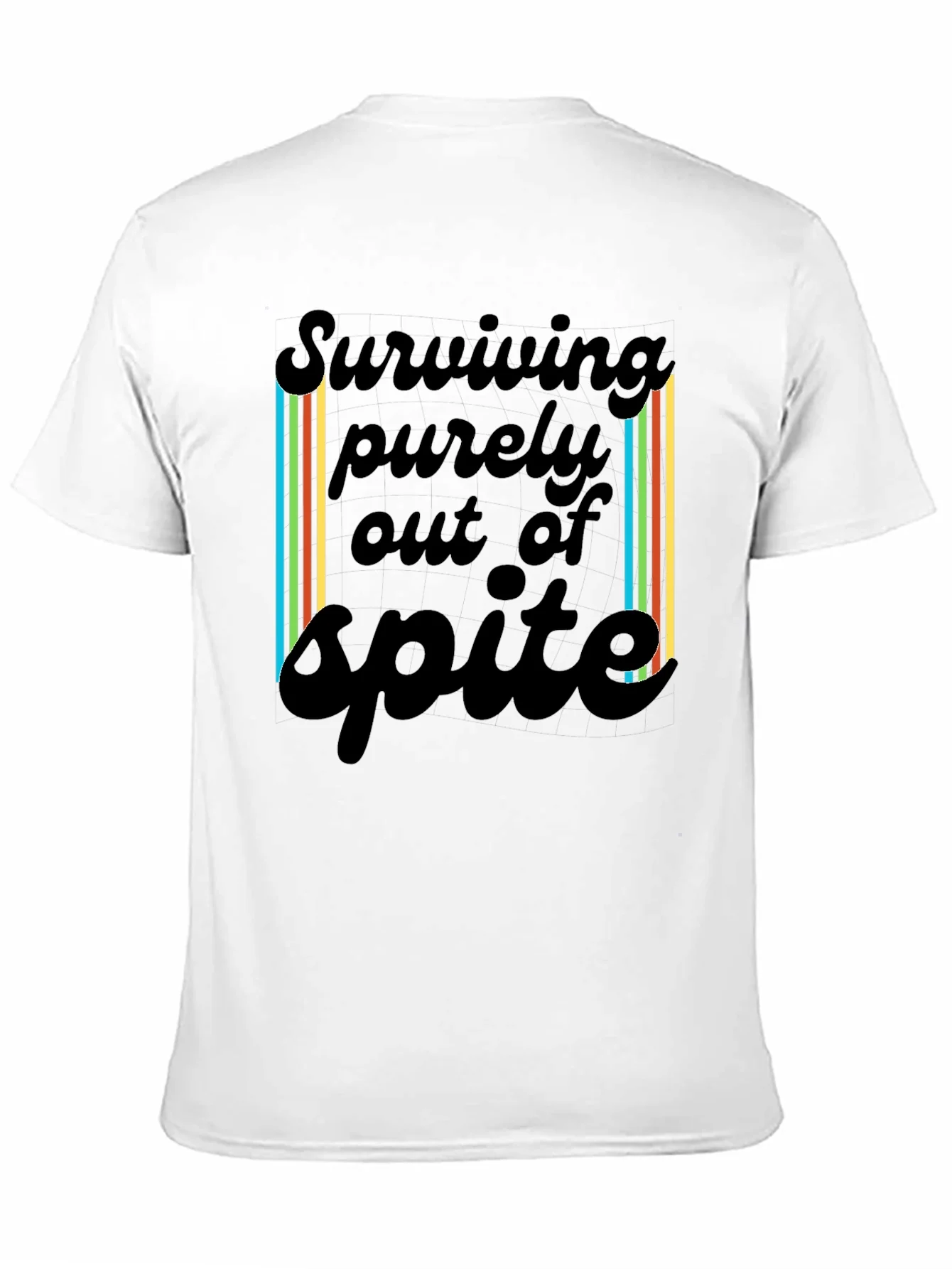 Rebbecca Surviving Spite T-Shirt - Black Casual Tee