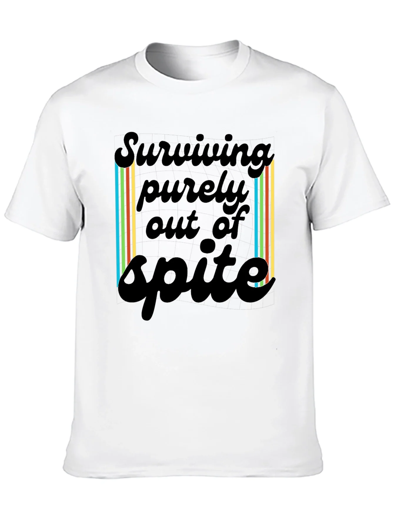 Rebbecca Surviving Spite T-Shirt - Black Casual Tee