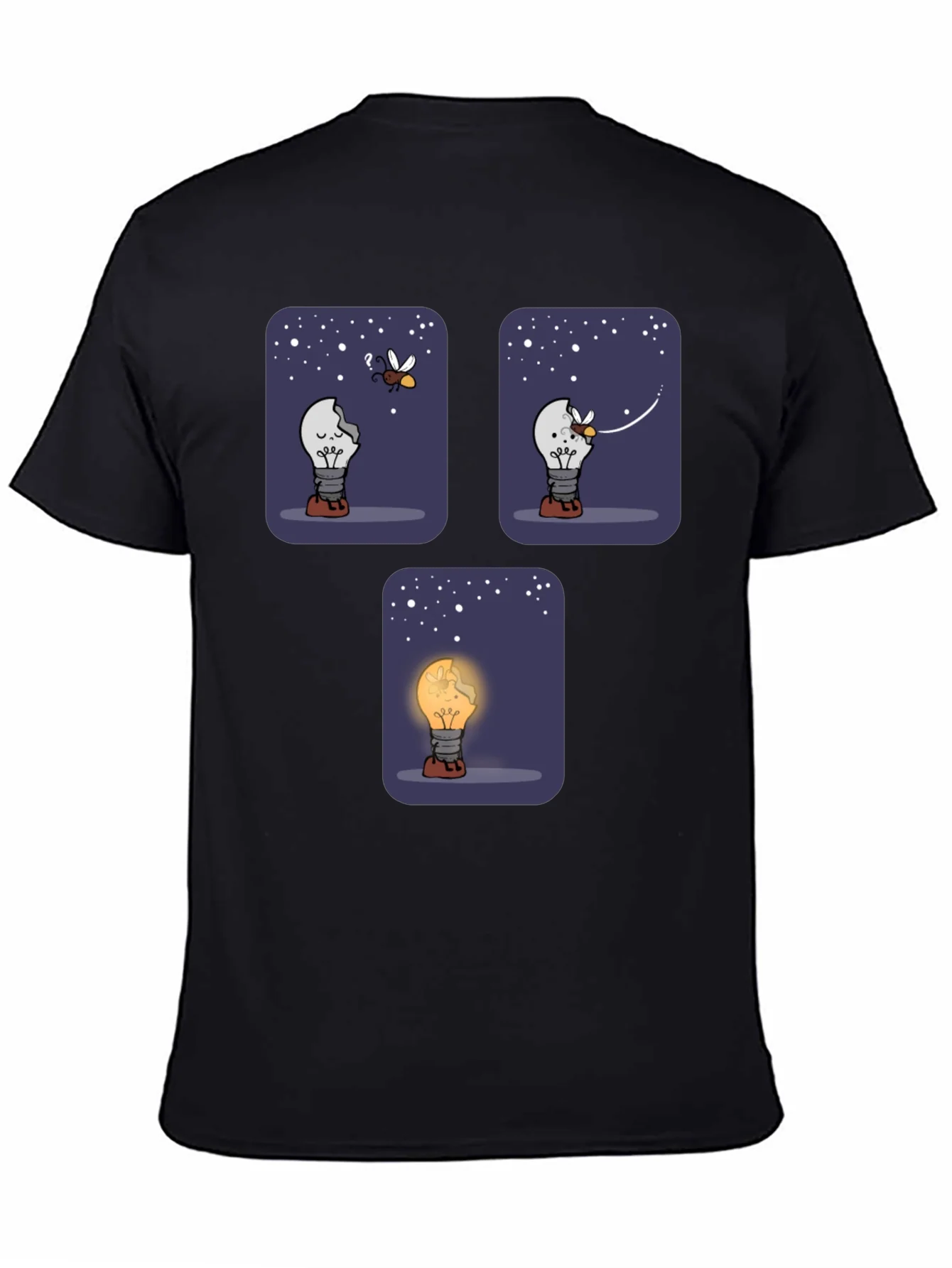 Rebbecca Funny Lightbulb T-Shirt