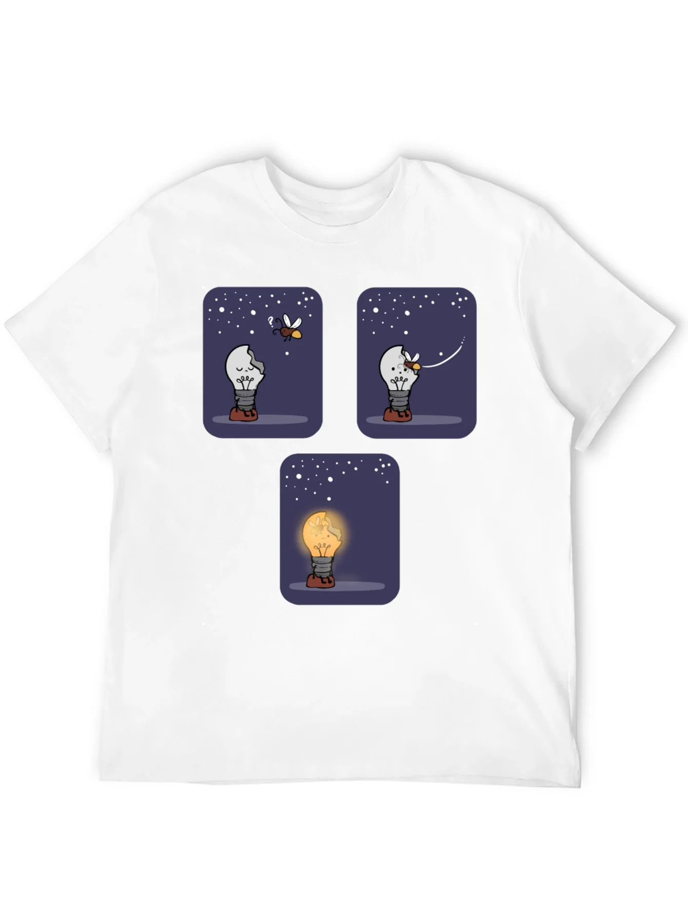 Rebbecca Funny Lightbulb T-Shirt