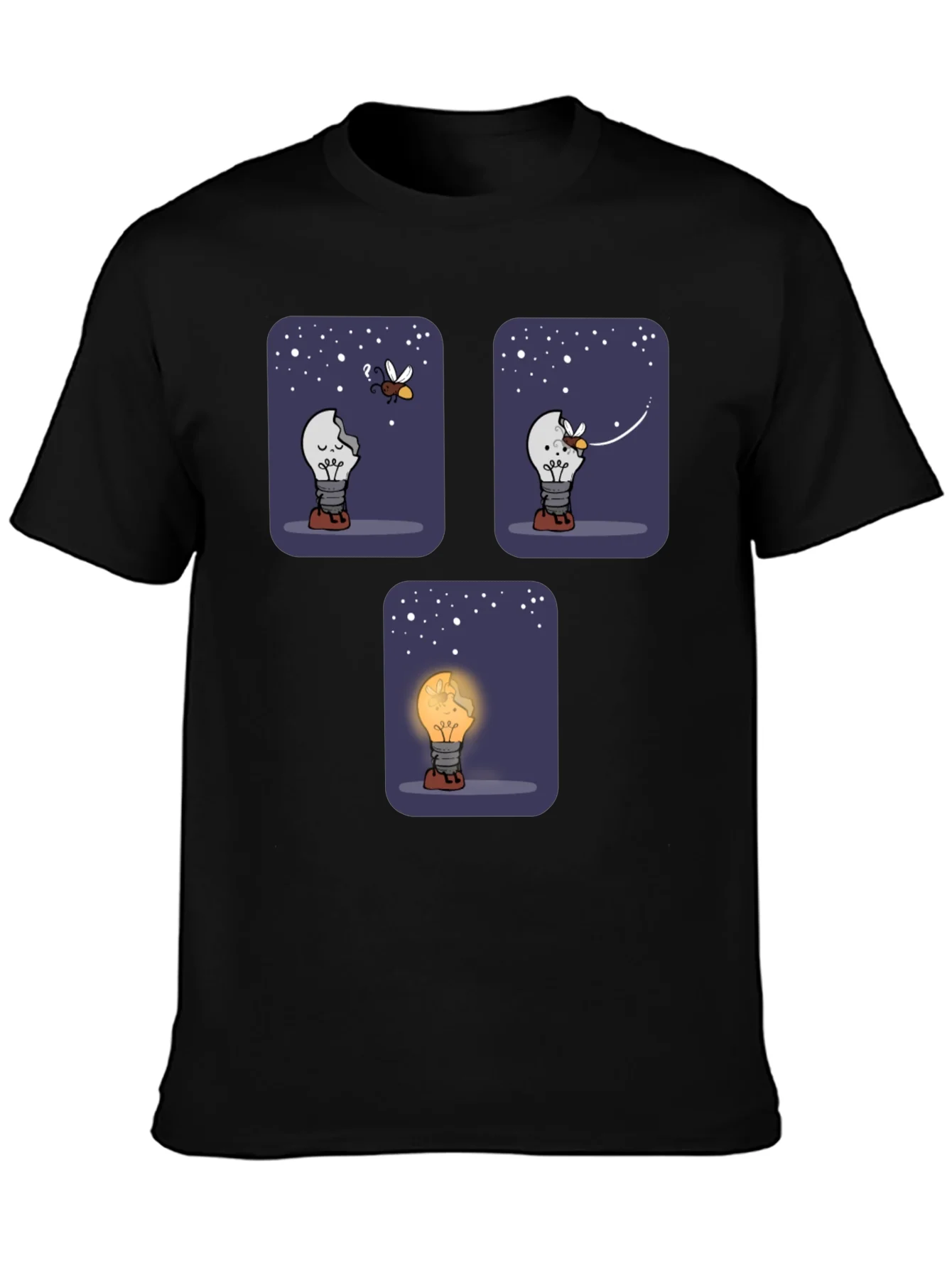 Rebbecca Funny Lightbulb T-Shirt