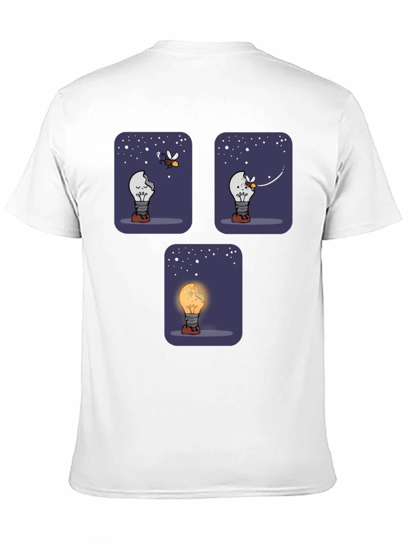 Rebbecca Funny Lightbulb T-Shirt