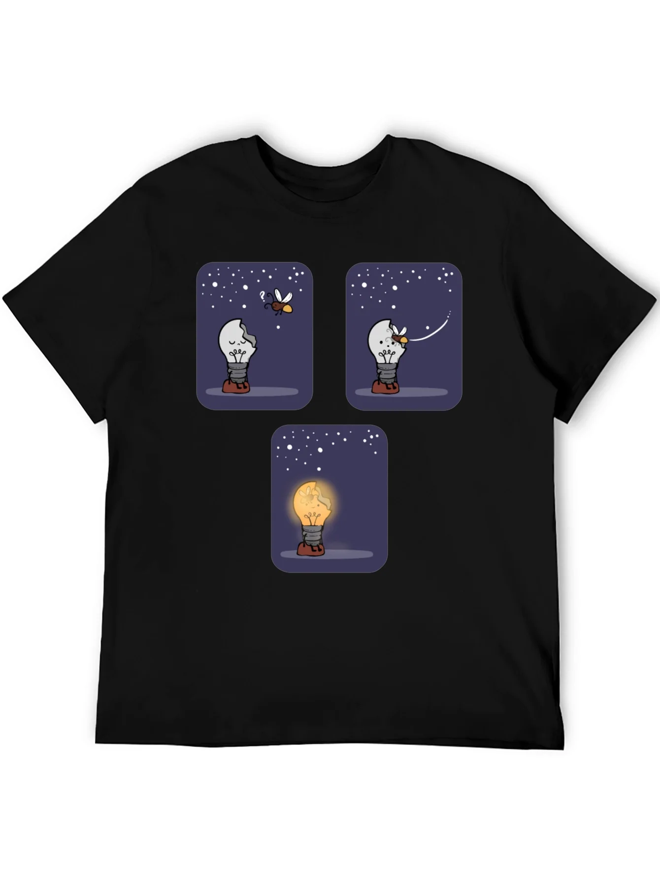 Rebbecca Funny Lightbulb T-Shirt